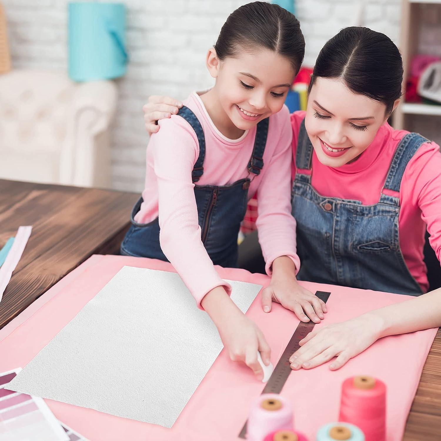 White Iron on Non Woven Fusible Interfacing Medium Weight Interfacing