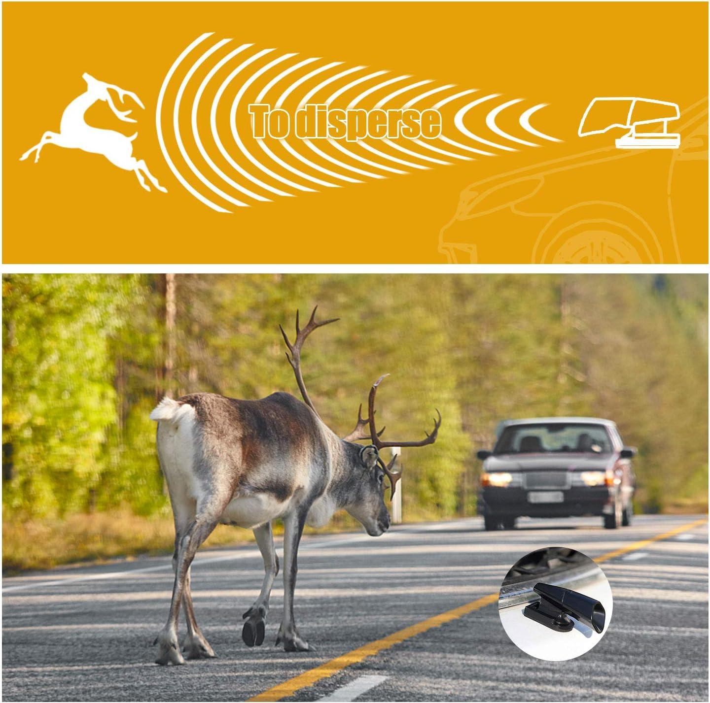 Save a Deer Whistles Deer Warning Devices with Waterproof Adhesive Tapes  for Car/Truck/Vehicle/Motorcycle(4)