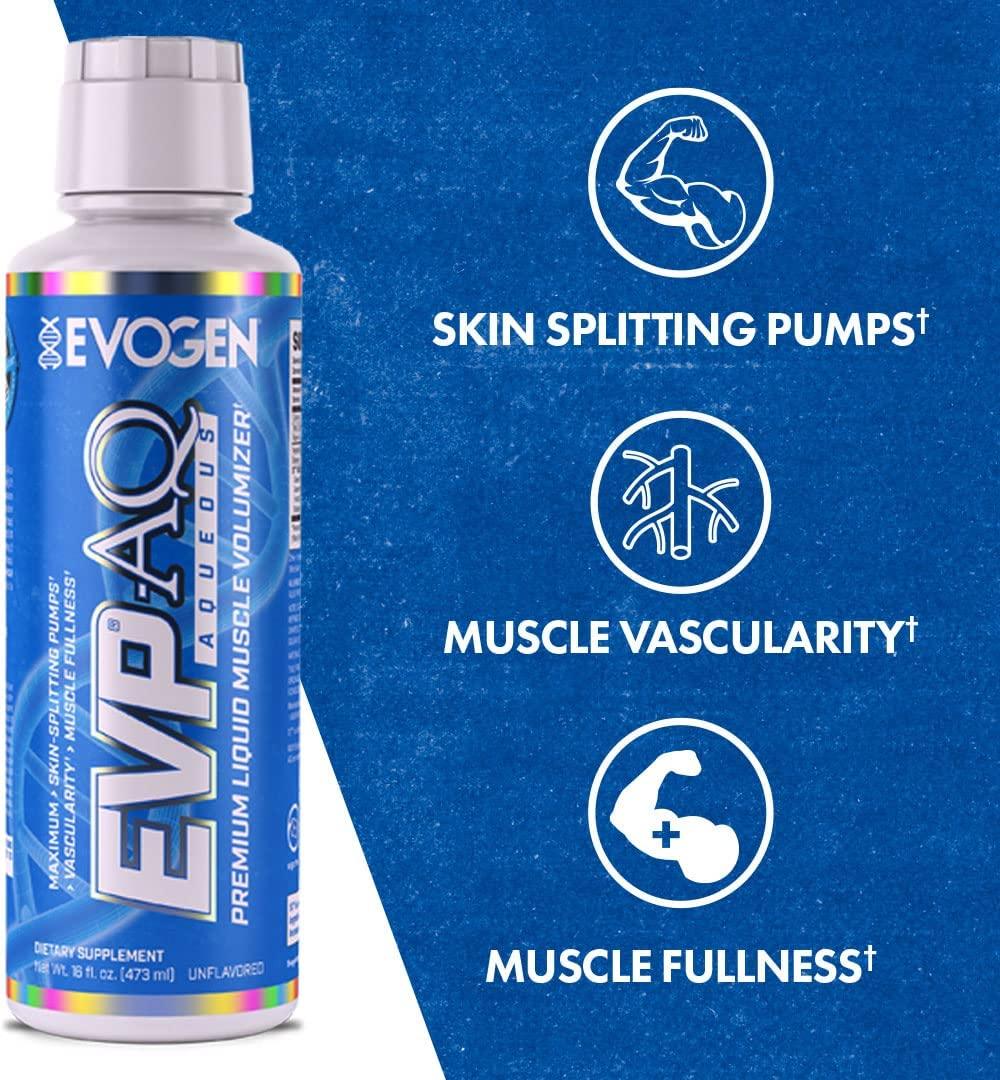 Evogen EVP AQ Liquid Glycerol Betaine Anhydrous S7 Nitric Oxide Pump