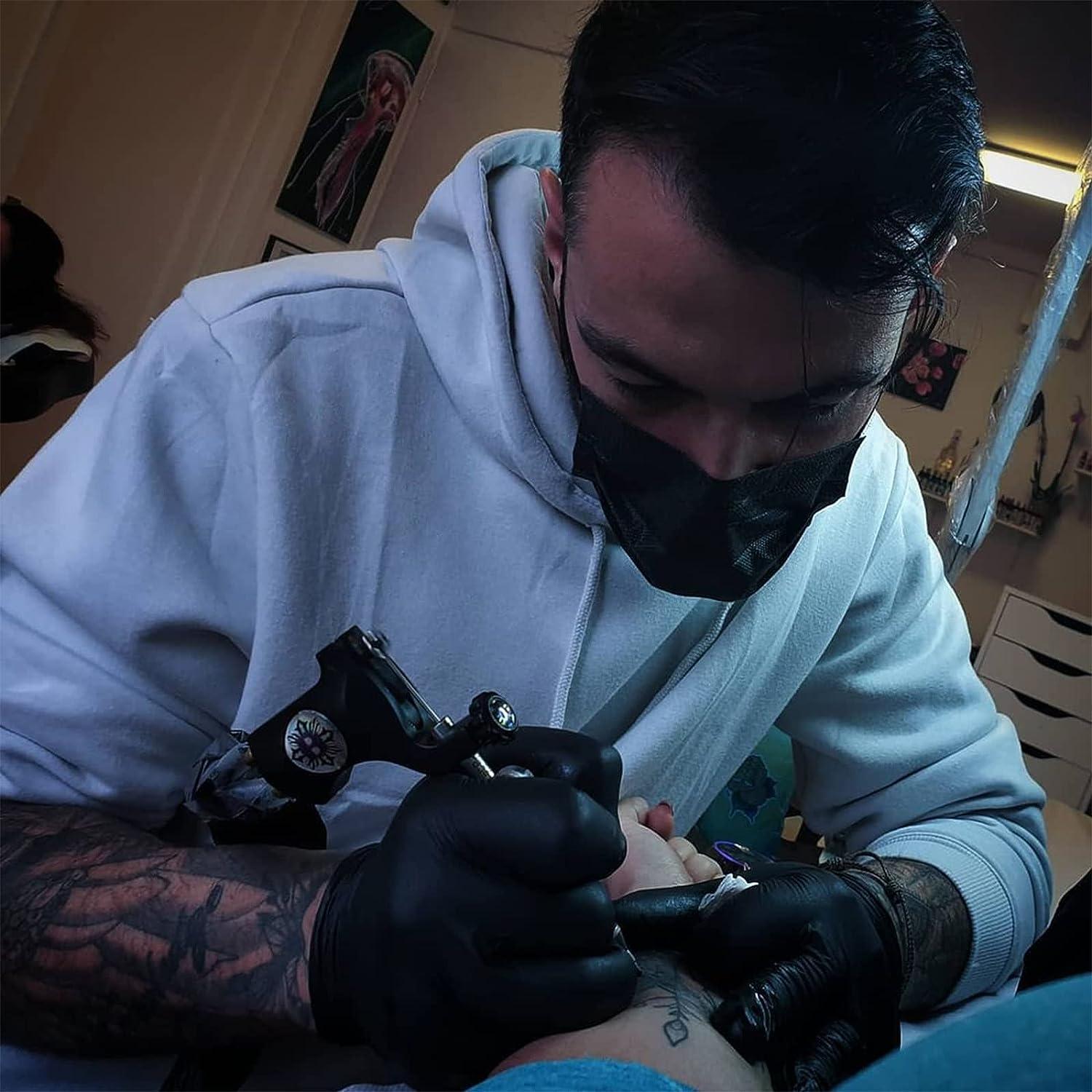 Yugui 50Pcs Stick and Poke Needles Mixed 3RL 5RL 7RL 9RL 3RS 5RS 7RS