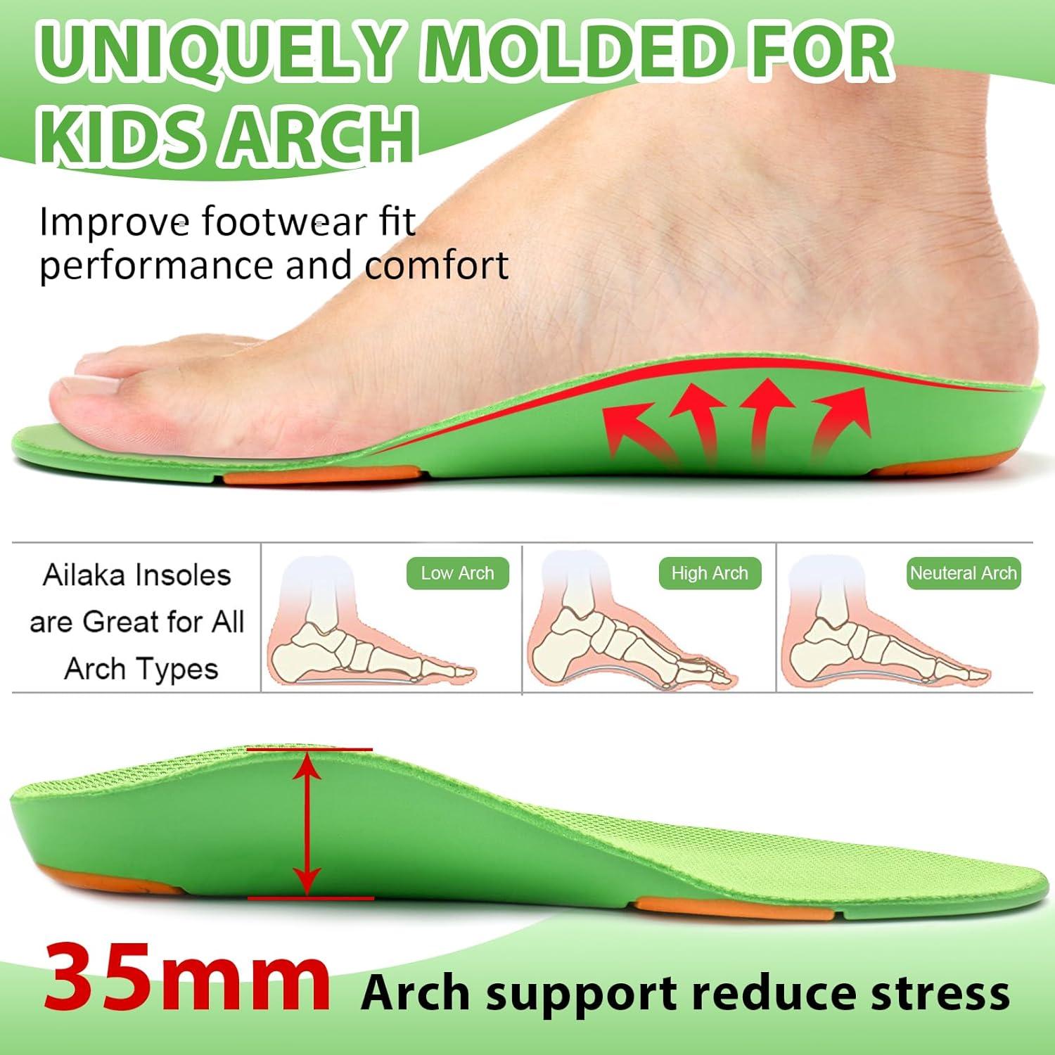 Orthotics Insoles Baby Arch Support Shoes Luniquz Kids Orthotic