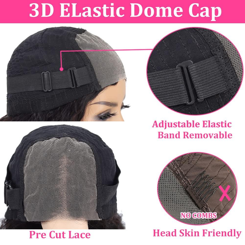 Bangcool Elastic Mesh Wig Cap (4 Pack) 