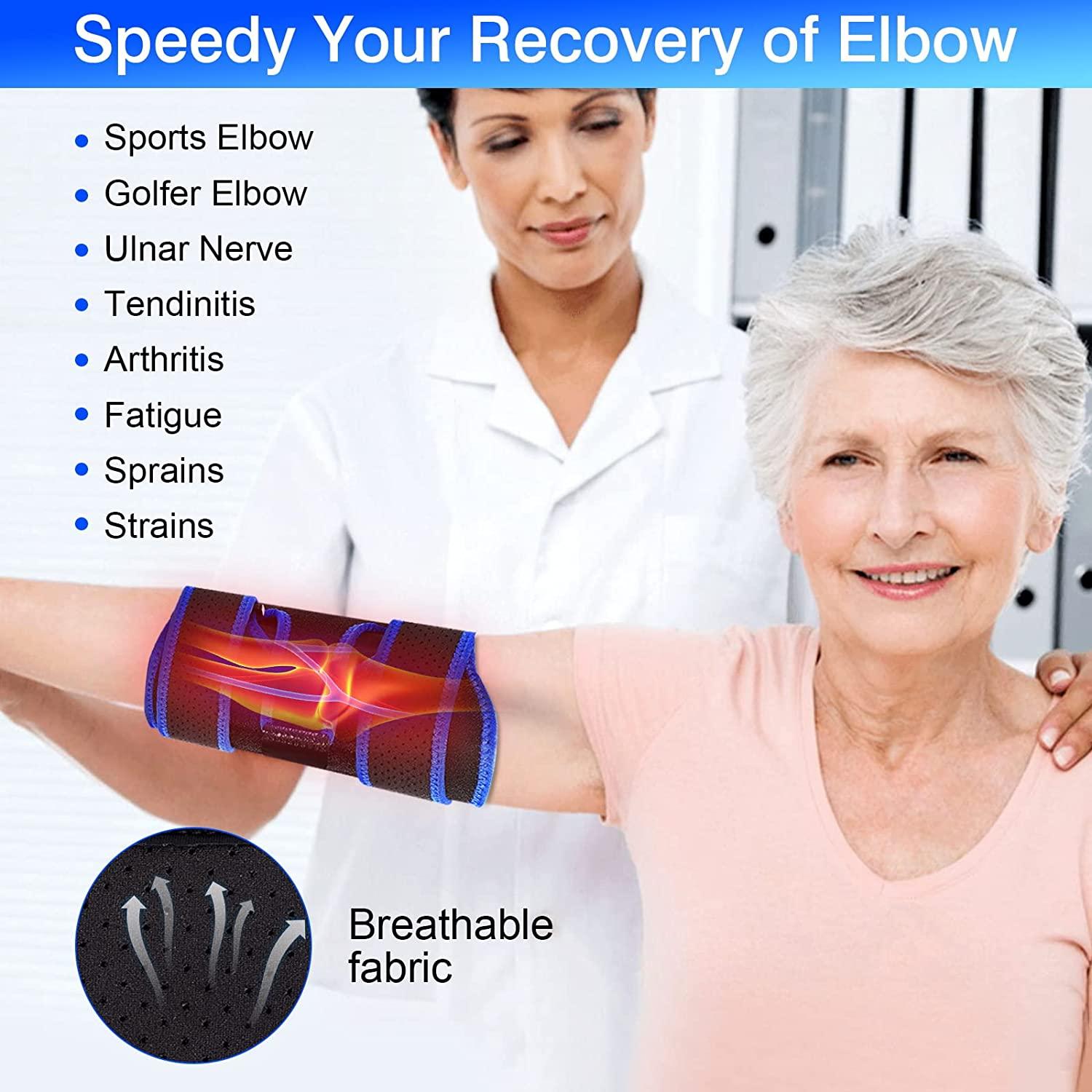 Elbow Brace for Tendonitis and Tennis elbow, Immobilized Elbow Brace