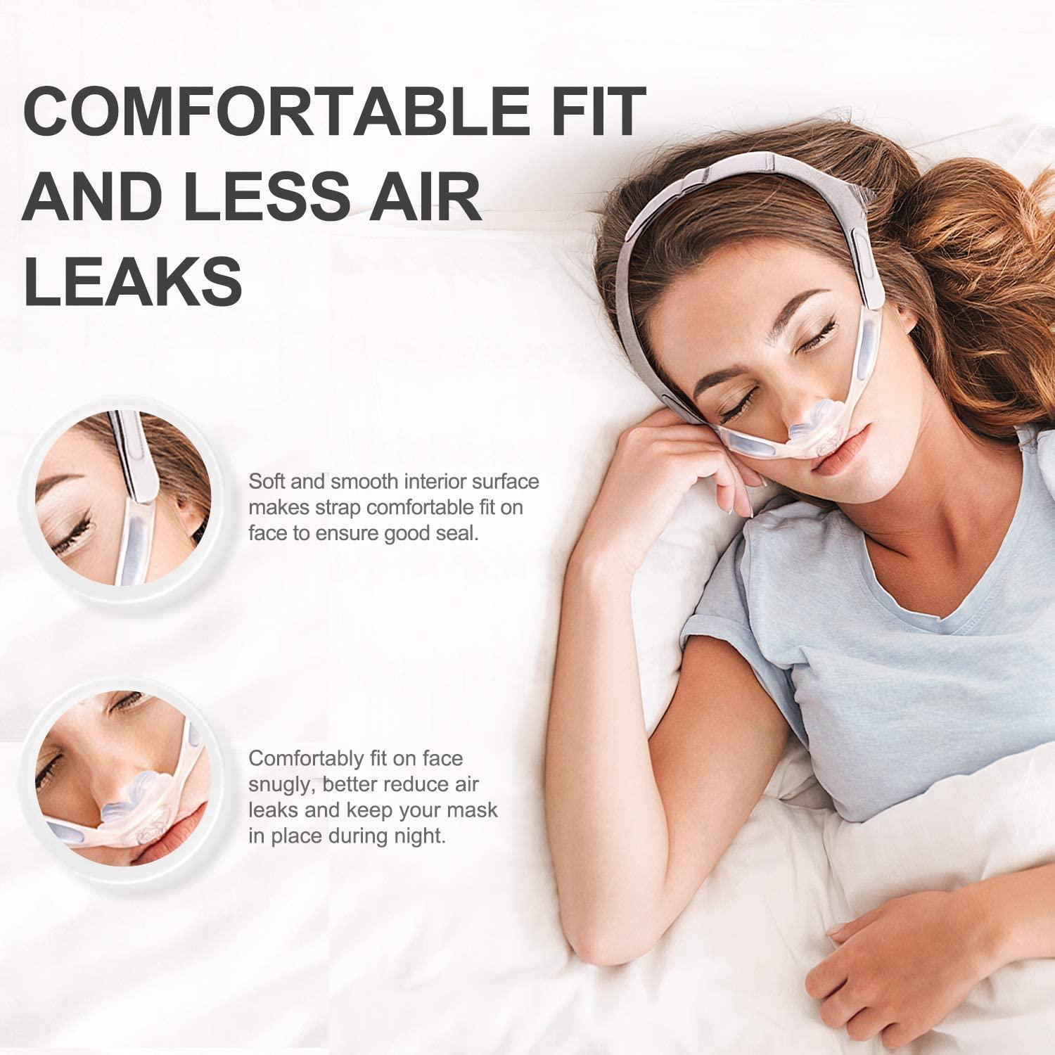 2 Packs Replacement Headgear for Nuance Pro Headgear Straps (2Packs