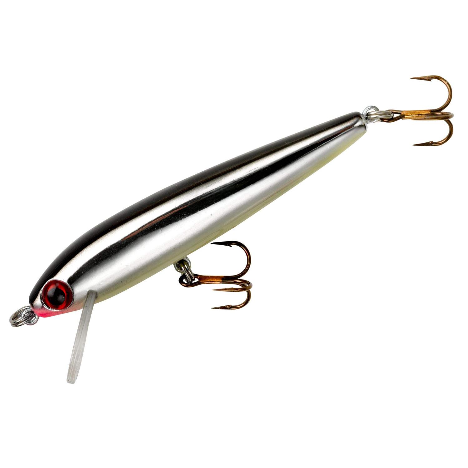 Rebel Lures Value Series Minnow Crankbait Shallow Water Fishing Lure 1 5/8  in, 5/64