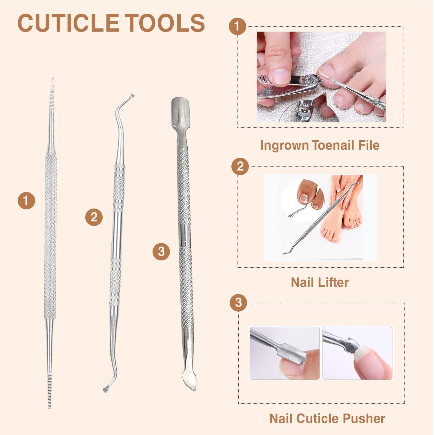 Ingrown Toenail Removal Kit 107PCS Ingrown Toenail Treatment Kit