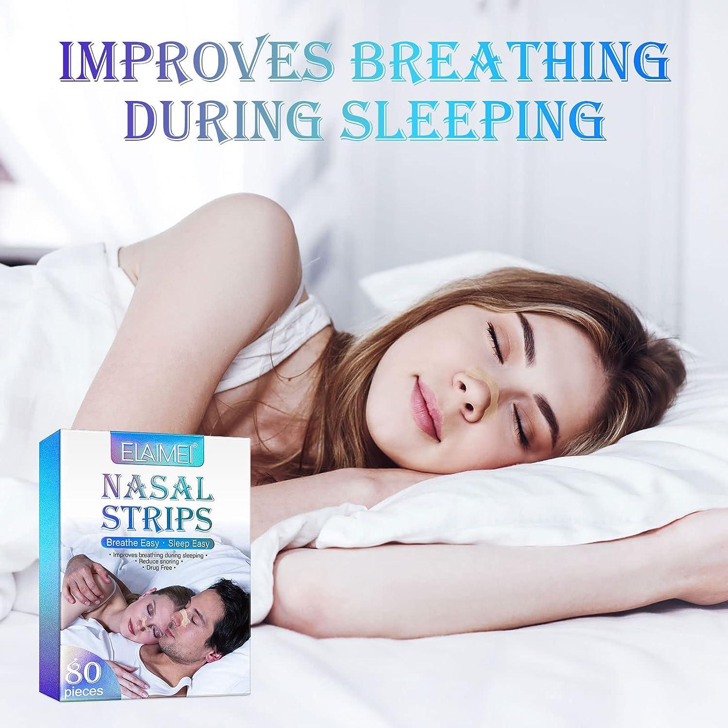 100 BETTER BREATHE NASAL STRIPS RIGHT WAY STOP SNORE SLEEP SM/MED OR LARGE
