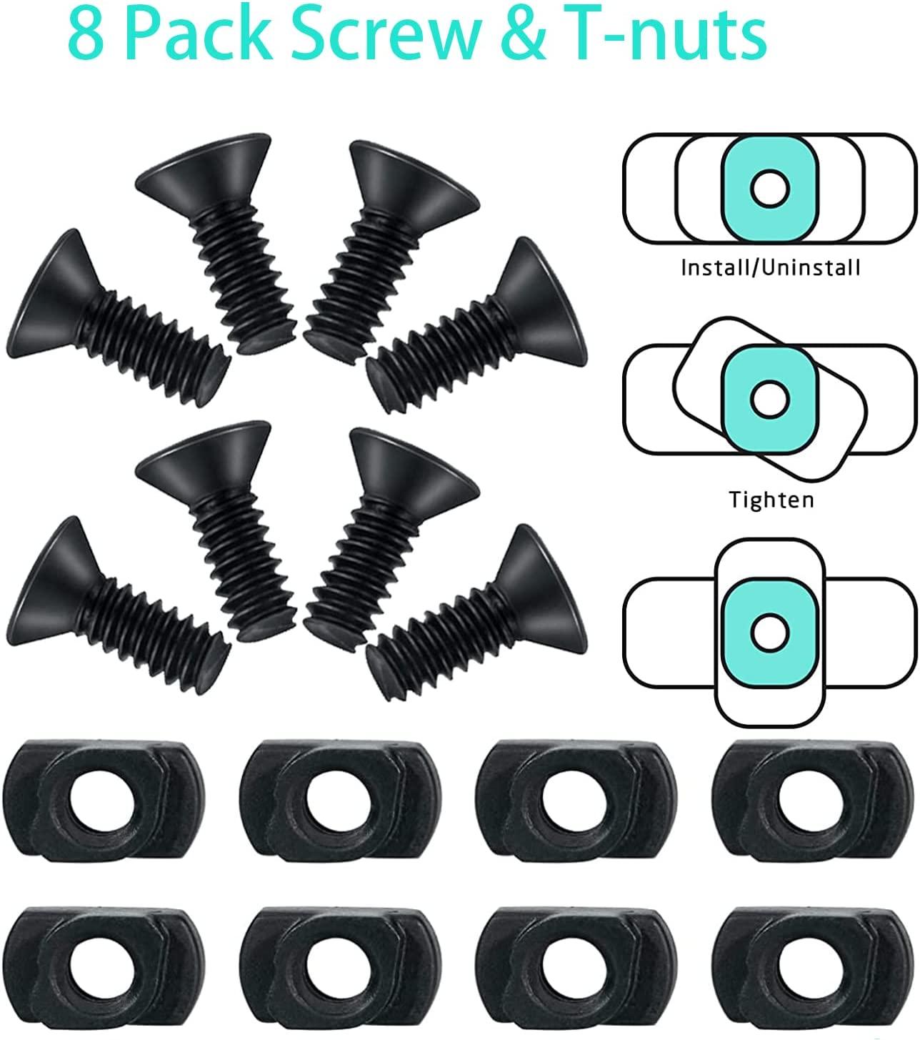 Pecawen Picatinny Rail Section Polymer 5,7,9,11 Slot Picatinny/Weaver