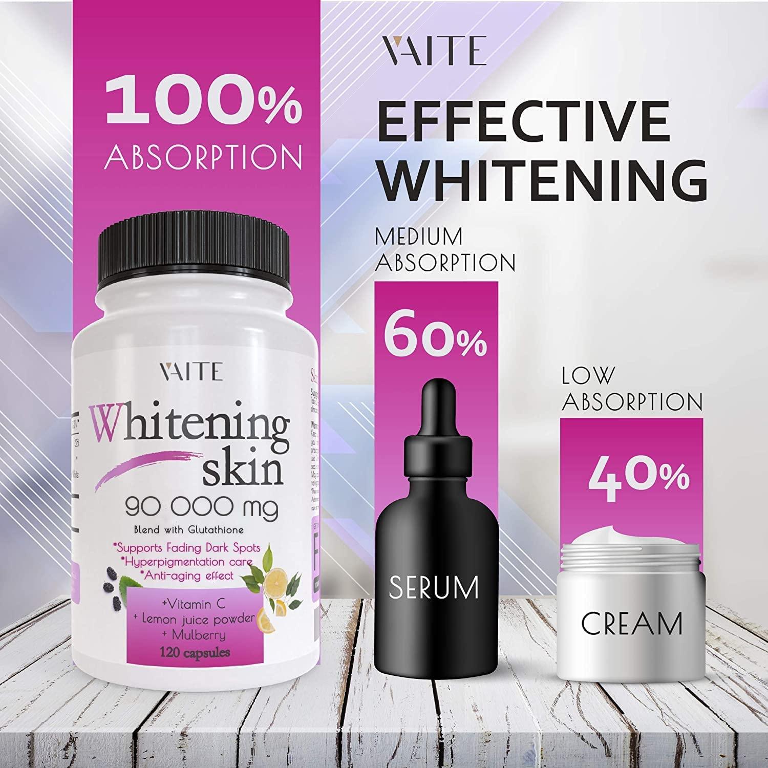 VAITE Whitening Skin 90000mg 120 Capsules