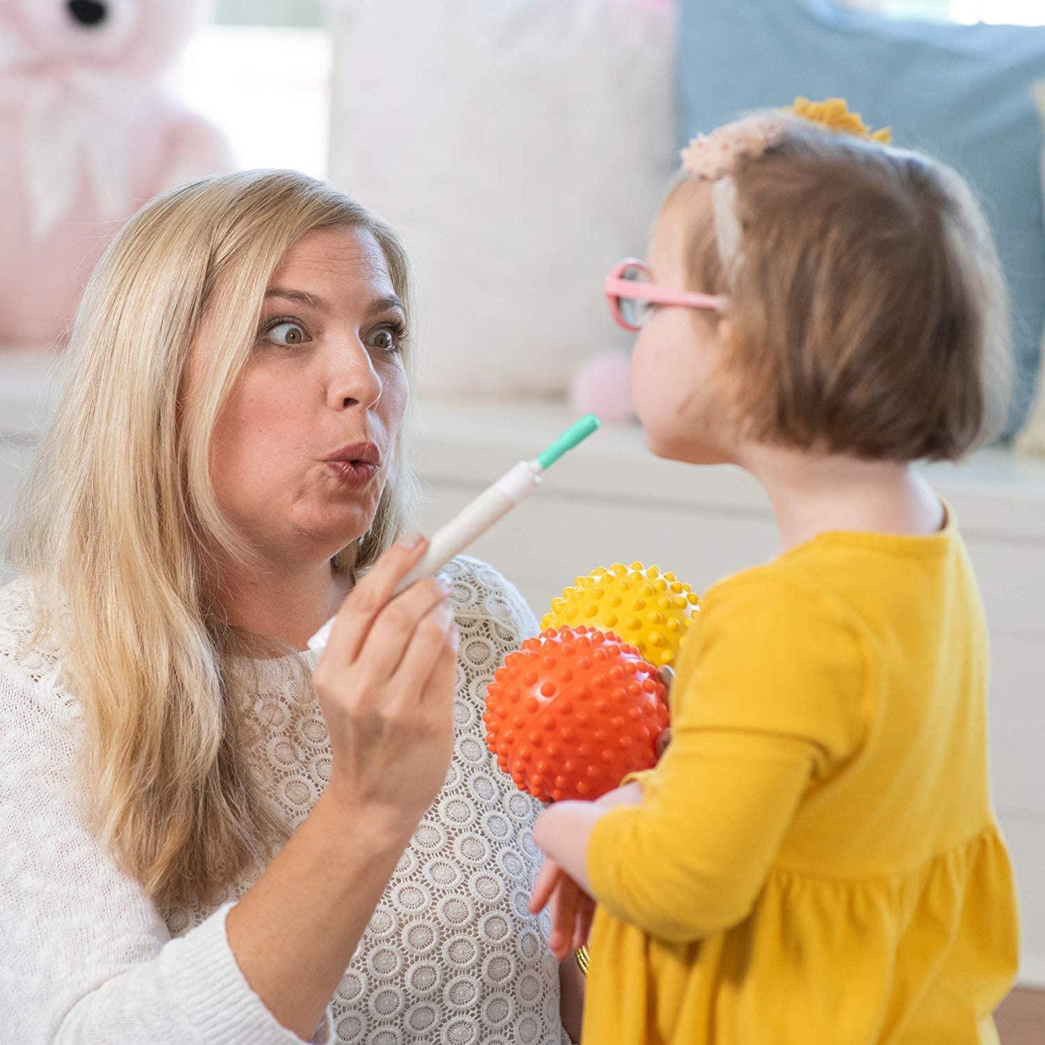 TalkTools Sensi Sensory Integration Kit - 5 Oral Motor Tips and Storage ...