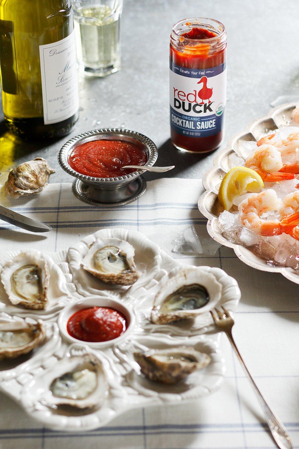 Red Duck Organic Cocktail Sauce GlutenFree & All Natural (8.5 oz)