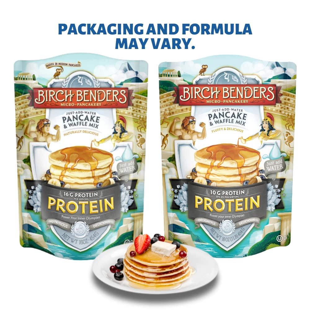 Performance Protein Pancake and Waffle Mix with Whey Protein by Birch