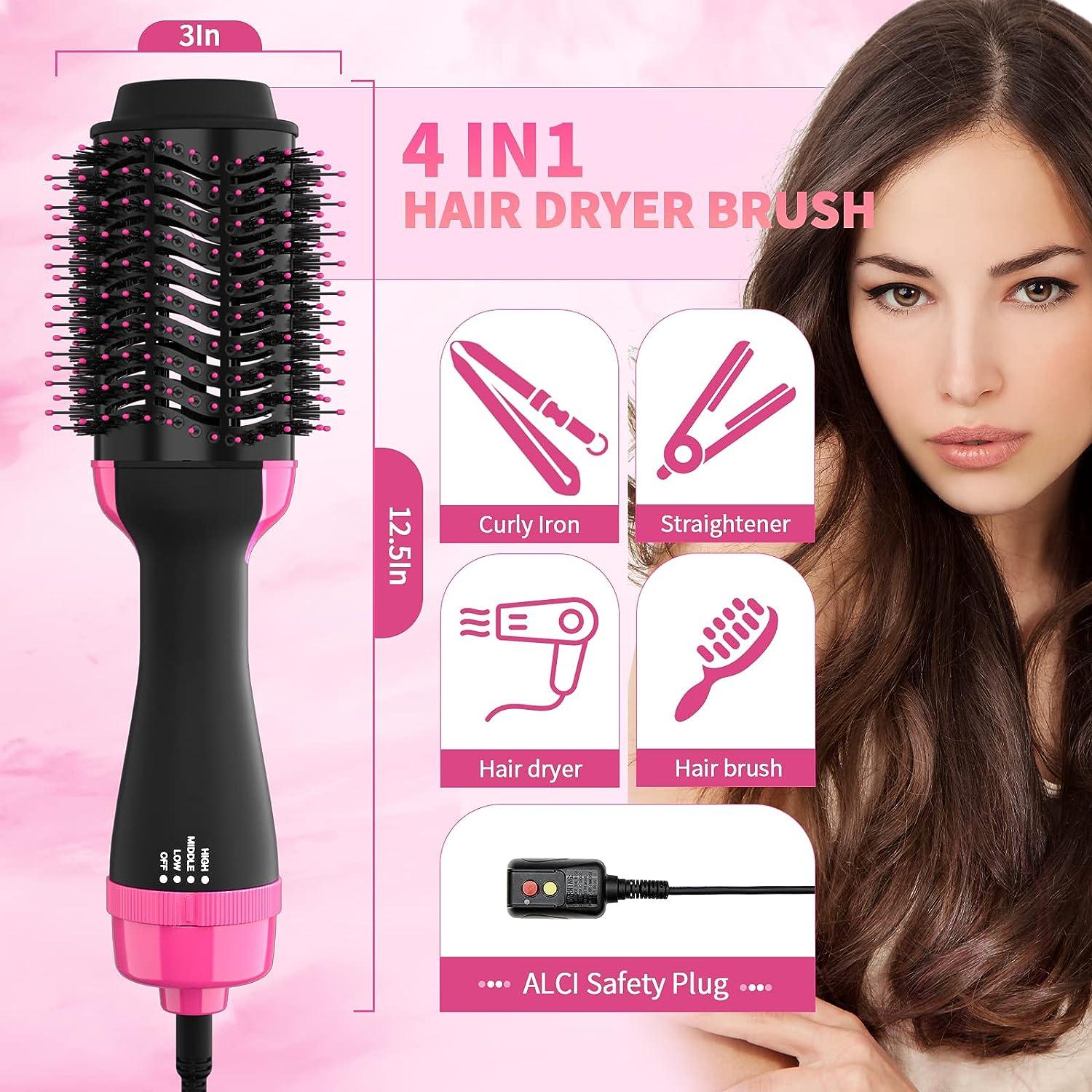 Foalom 4in1 Hair Dryer Brush & Styler Volumizer 12.5IN, Hair