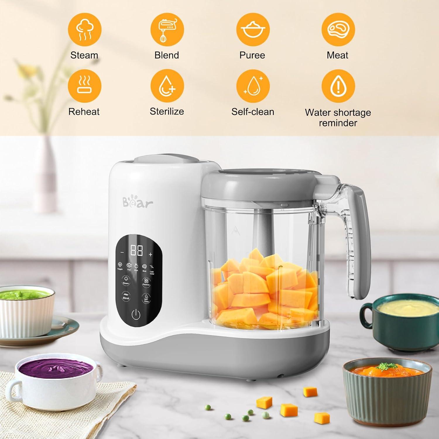 HOW To Use Baby Food Maker With Steam Basket BPA-Free Baby Food - Main Image