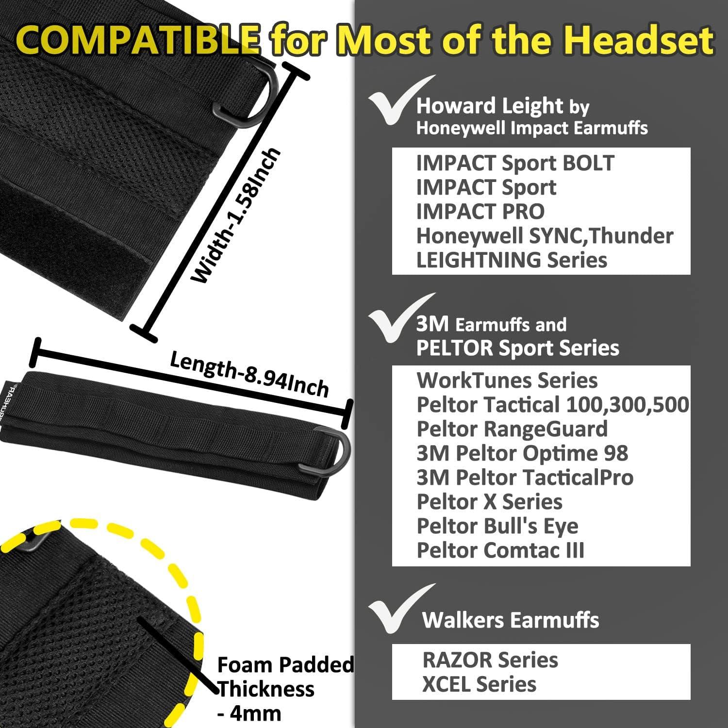 PROHEAR HC01 Headset Cover Tactical Advanced Earmuffs Modular Cover Fit