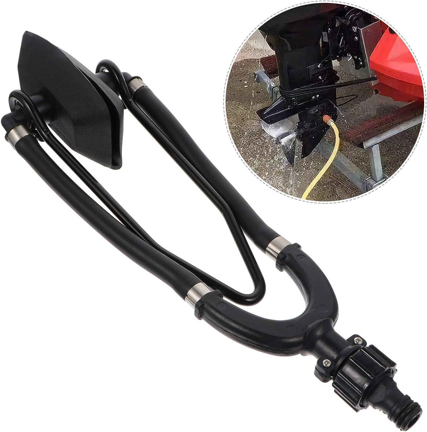 WINOMO Dual Water Feed Motor Flusher Stainless Steel Ear Muff Cups