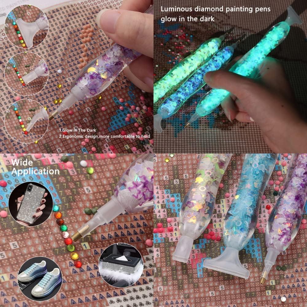 5d Diamond Painting Art Tools Lighting Diamond Pen, Diamond Art Accessories  And Tools Diamond Pen For Nail Diy Crafts Decoration Sewing Cross Stitch -  Temu New Zealand