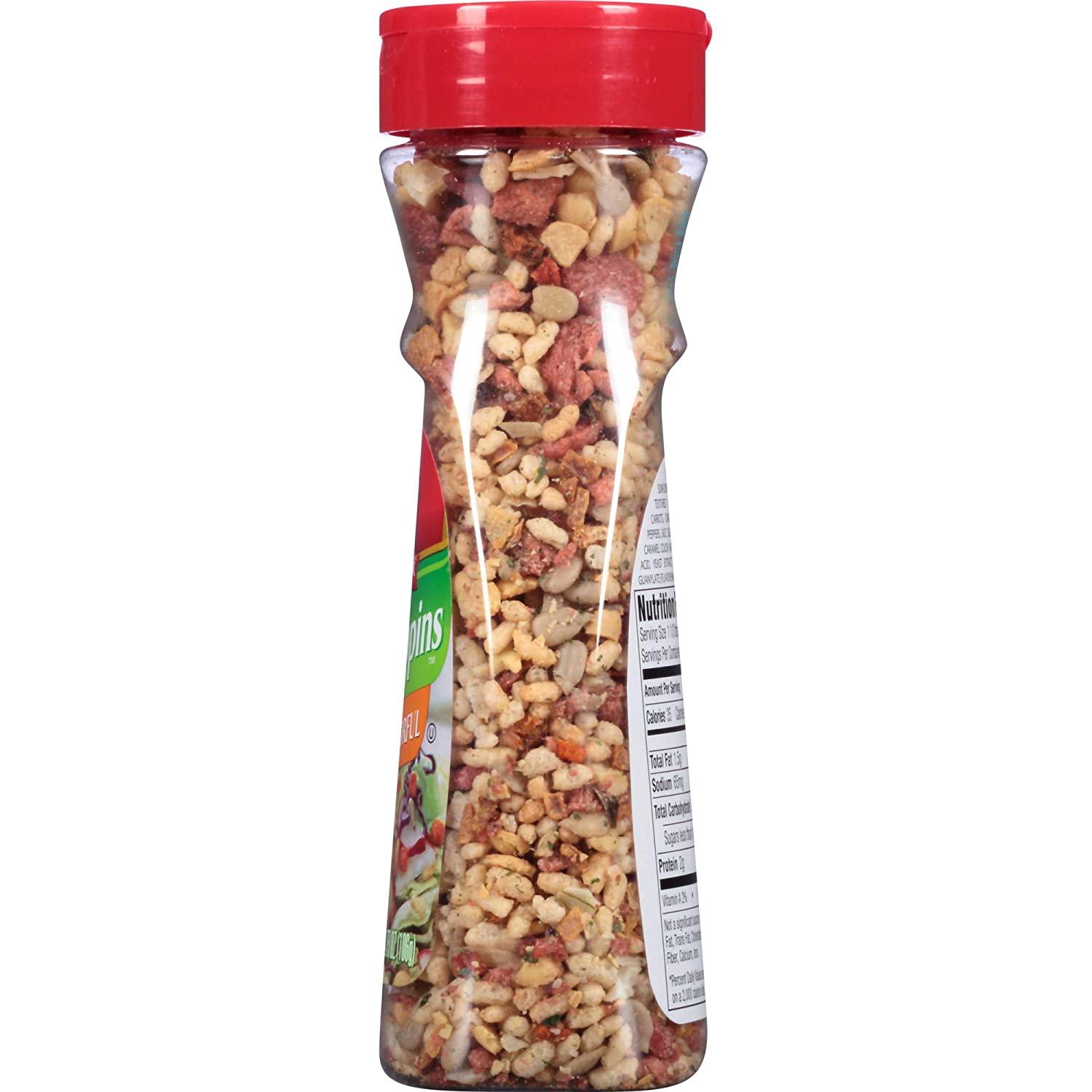 McCormick, Salad Toppins, Crunchy & Flavorful, 3.75oz Bottle (Pack of 3)