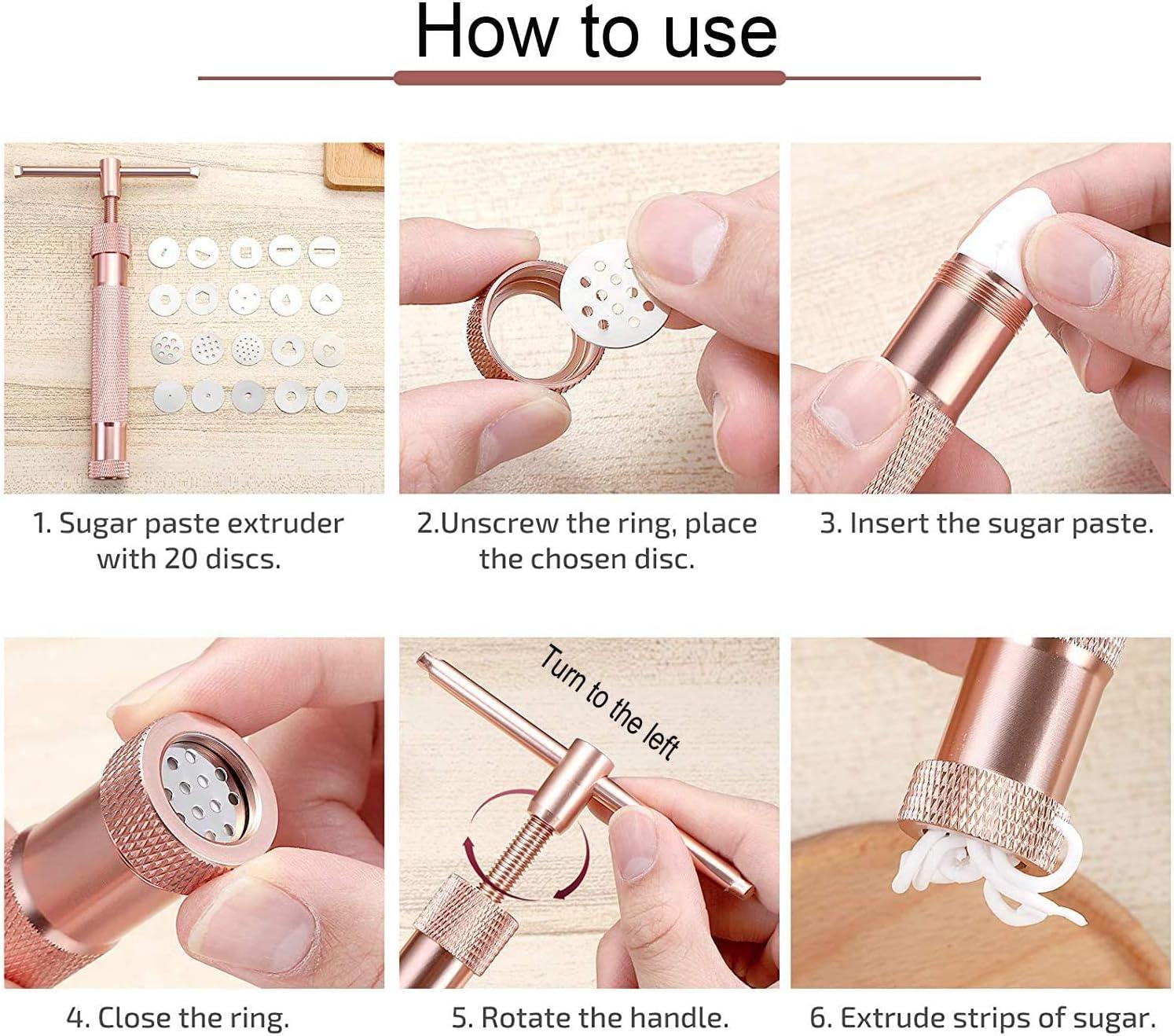 Myceke Clay Extruder Polymer Clay Extruder Stainless Steel Clay