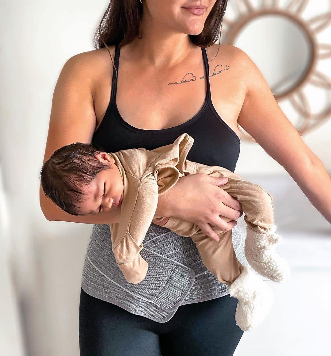 Mamaway Bamboo Postpartum Belly Band CSection Recovery & Abdominal