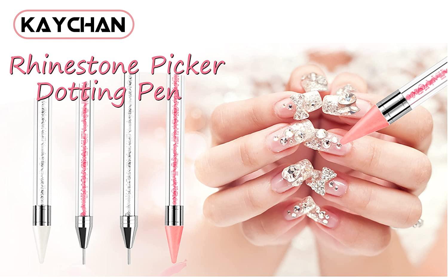 Nail Art Manicure Picking Tools Pencil Dotting Wax Pen for