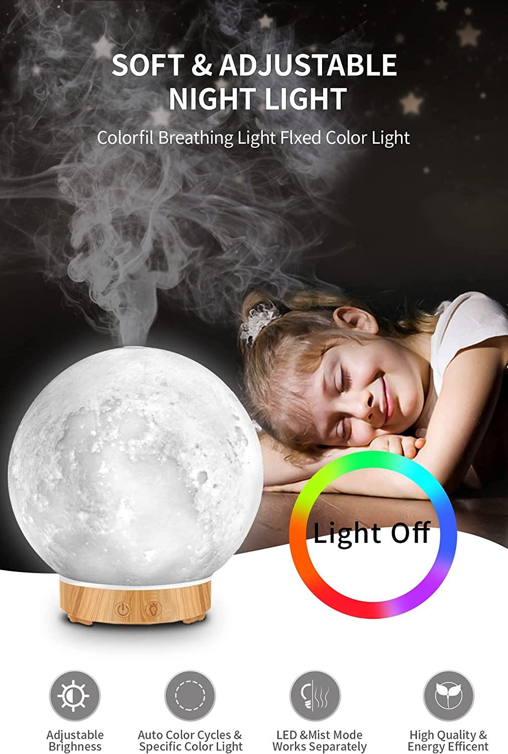Moon lamp aroma diffuser sales
