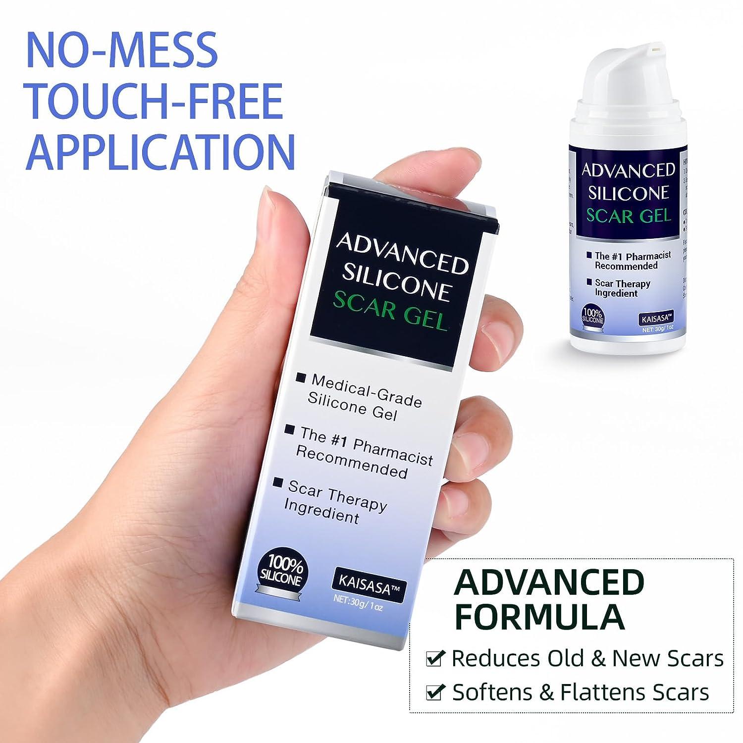 Advanced Scar Cream Silicone Scar Away Gel for Surgical Scars Body