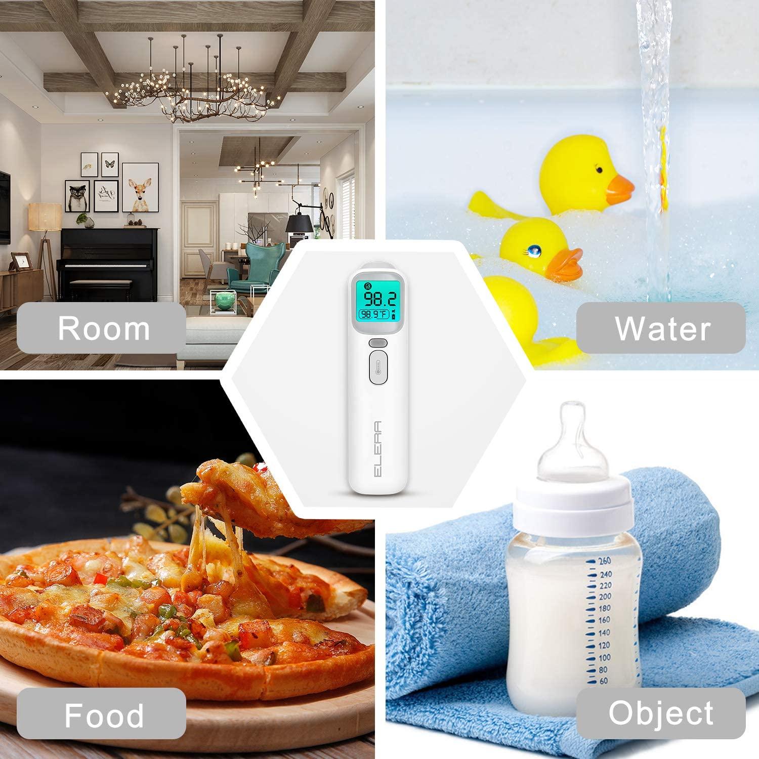 ELERA Ear and Forehead Thermometer, Infrared Thermometer for Baby