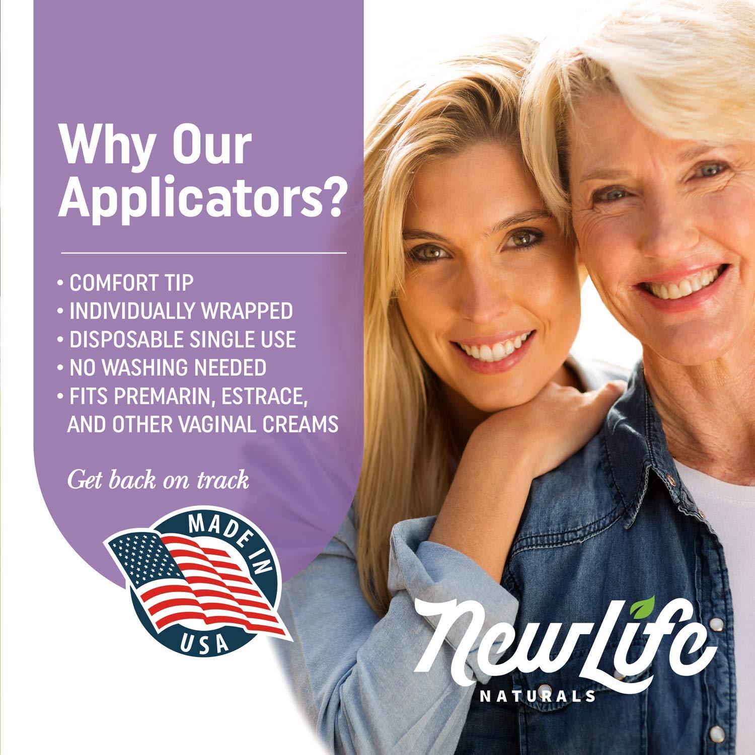 Disposable Plastic Vaginal Applicator Pack Hygienic Threaded Injector