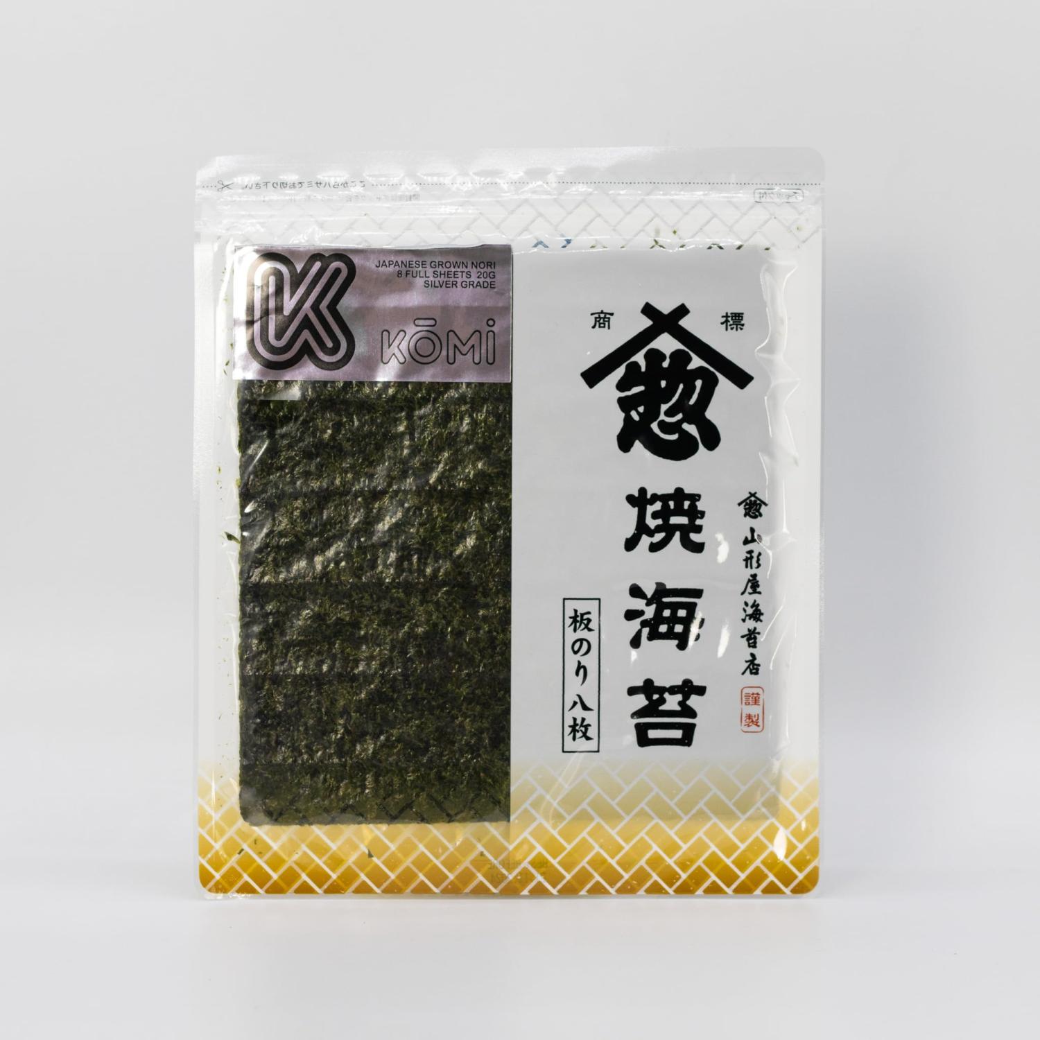 K mi B Grade Japanese Grown Nori 8 Sheets 20g | Buy Now with
