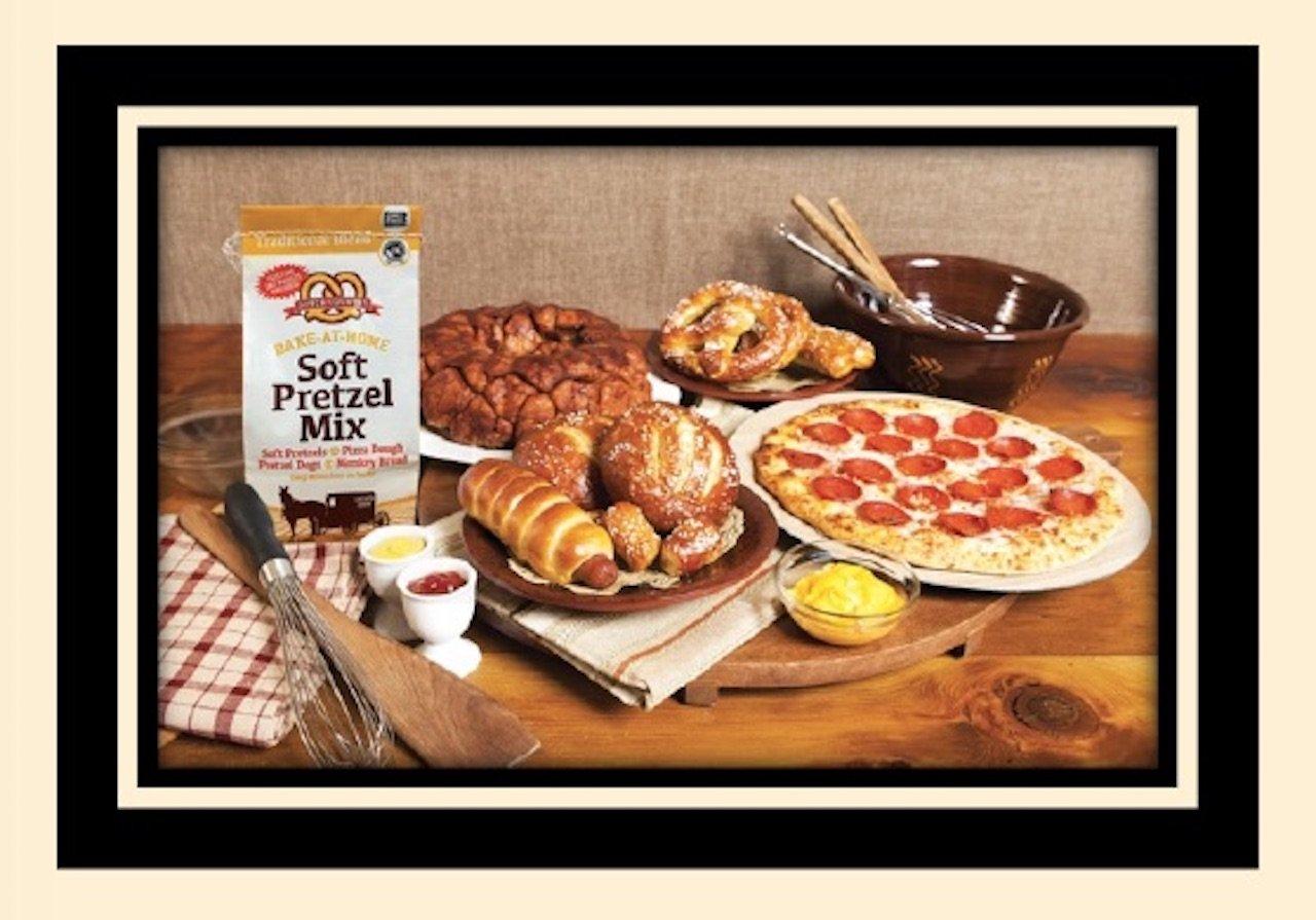Soft Pretzel Mix 2 Bags Dutch Country Soft Pretzels 1.5 Pound (Pack of 2)