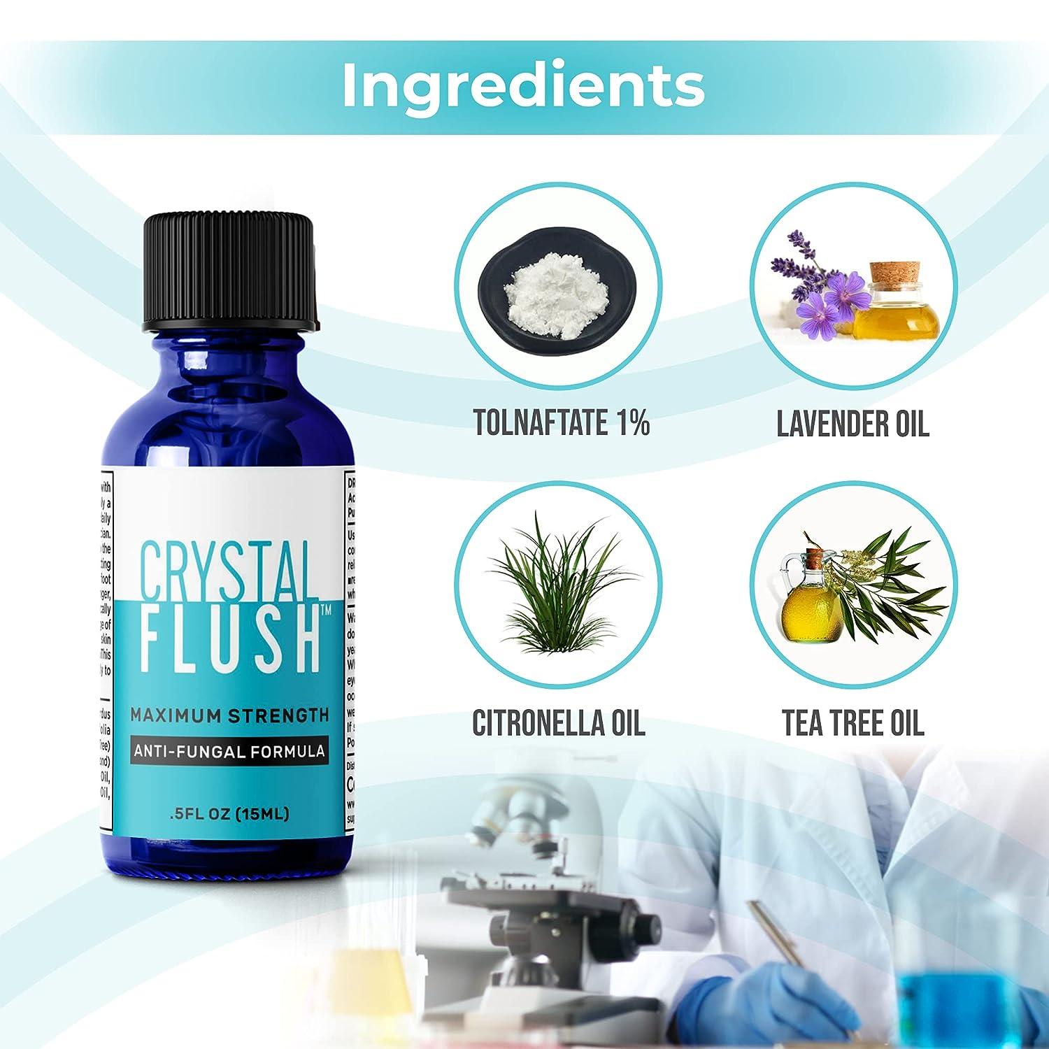 Crystal Flush Toenail Fungus Where To Buy Crystal Flush Tolnaftate 1% with Essential Oils 15ml - Toenail Fungus