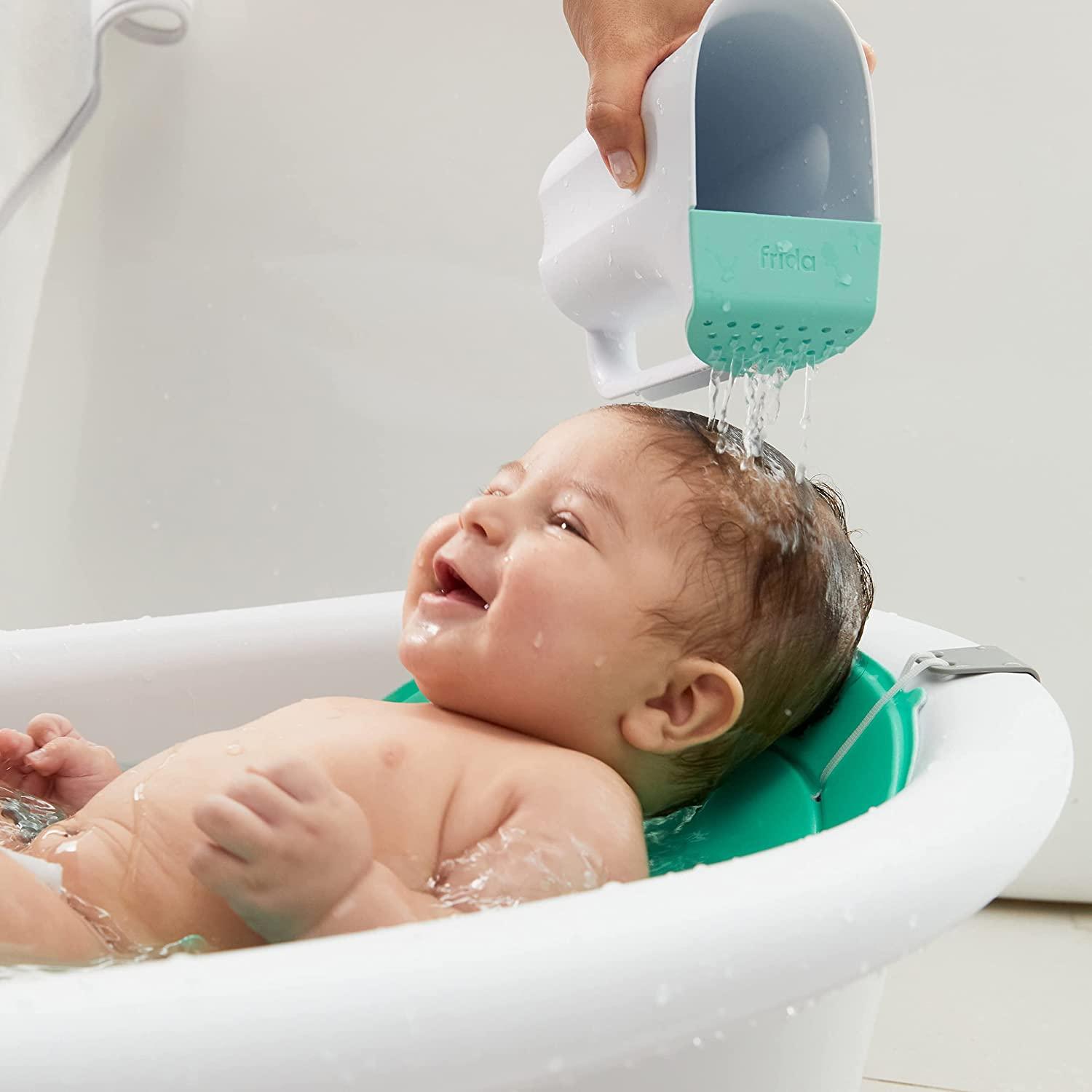 Control The Flow Rinser by Frida Baby Bath Time Rinse Cup with Easy