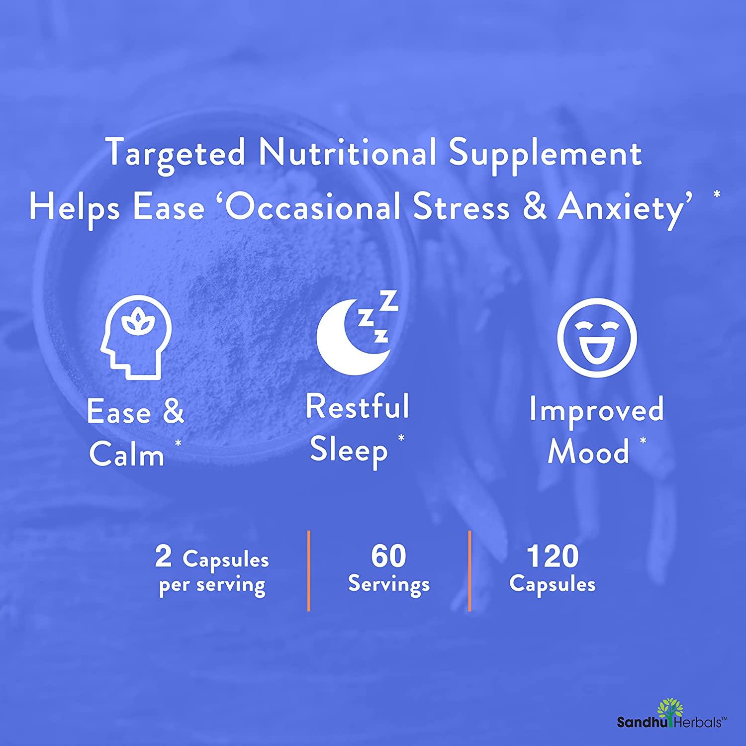 Sandhu Herbals Ashwagandha with Zinc & Black Pepper Extract 120