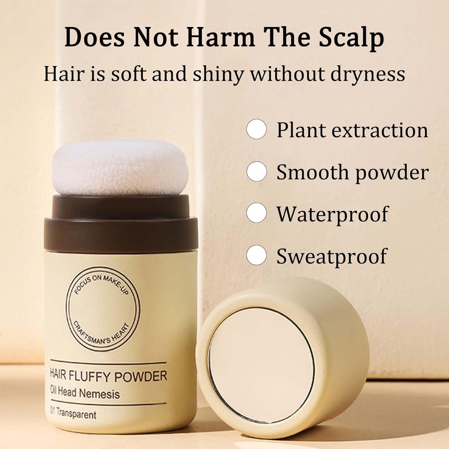 White Hairline Powder Instantly Hairline Shadow Powder Smooth Powder