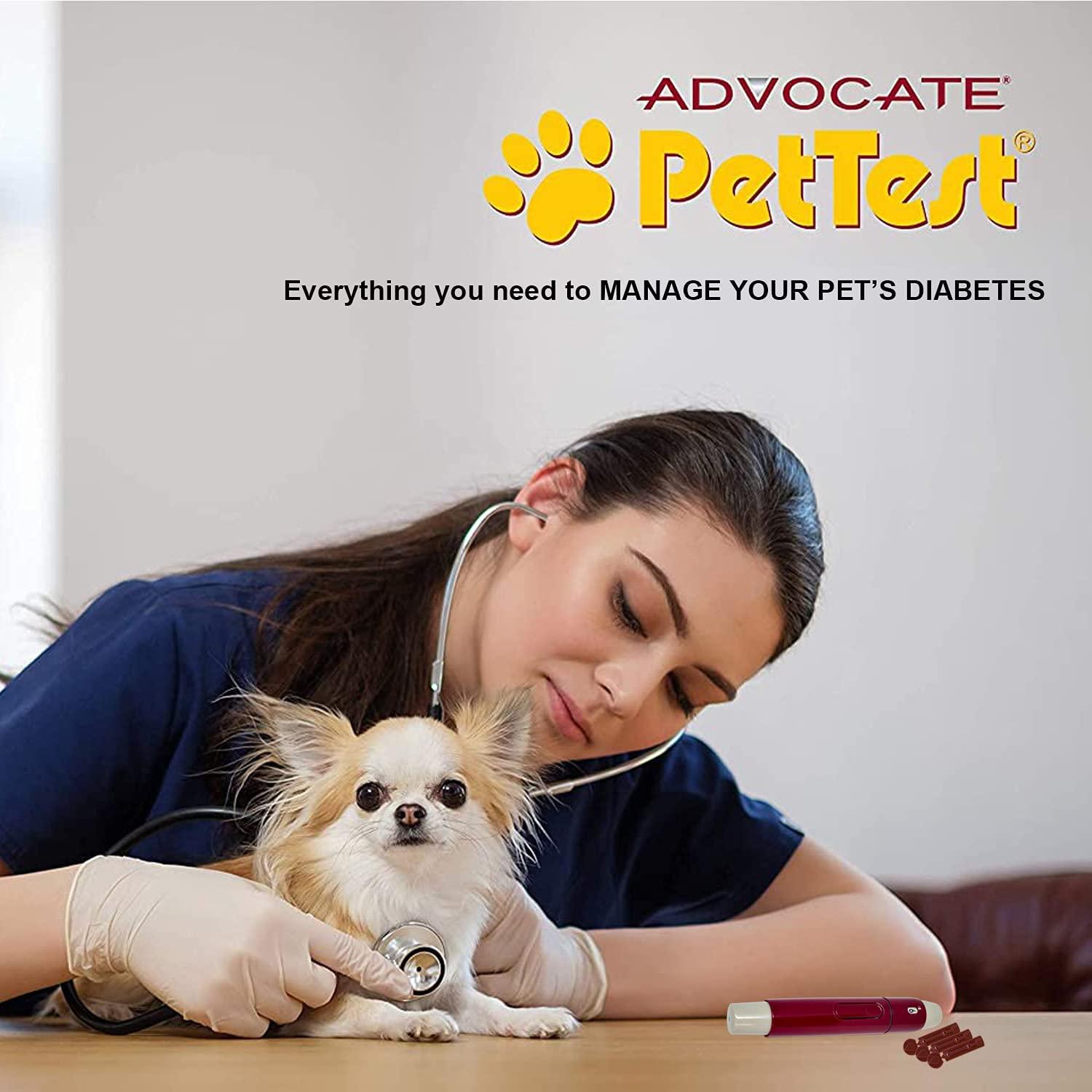 PetTest Red Dot Blood Glucose Monitoring System for Dogs and Cats with