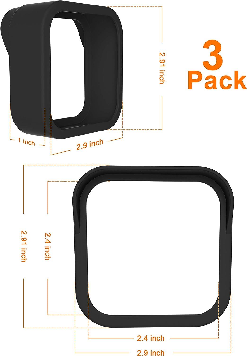 Silicone Skin Cover For Blink Outdoor 4 Camera - 3 Pack Protective Cases With Sun Hat Design