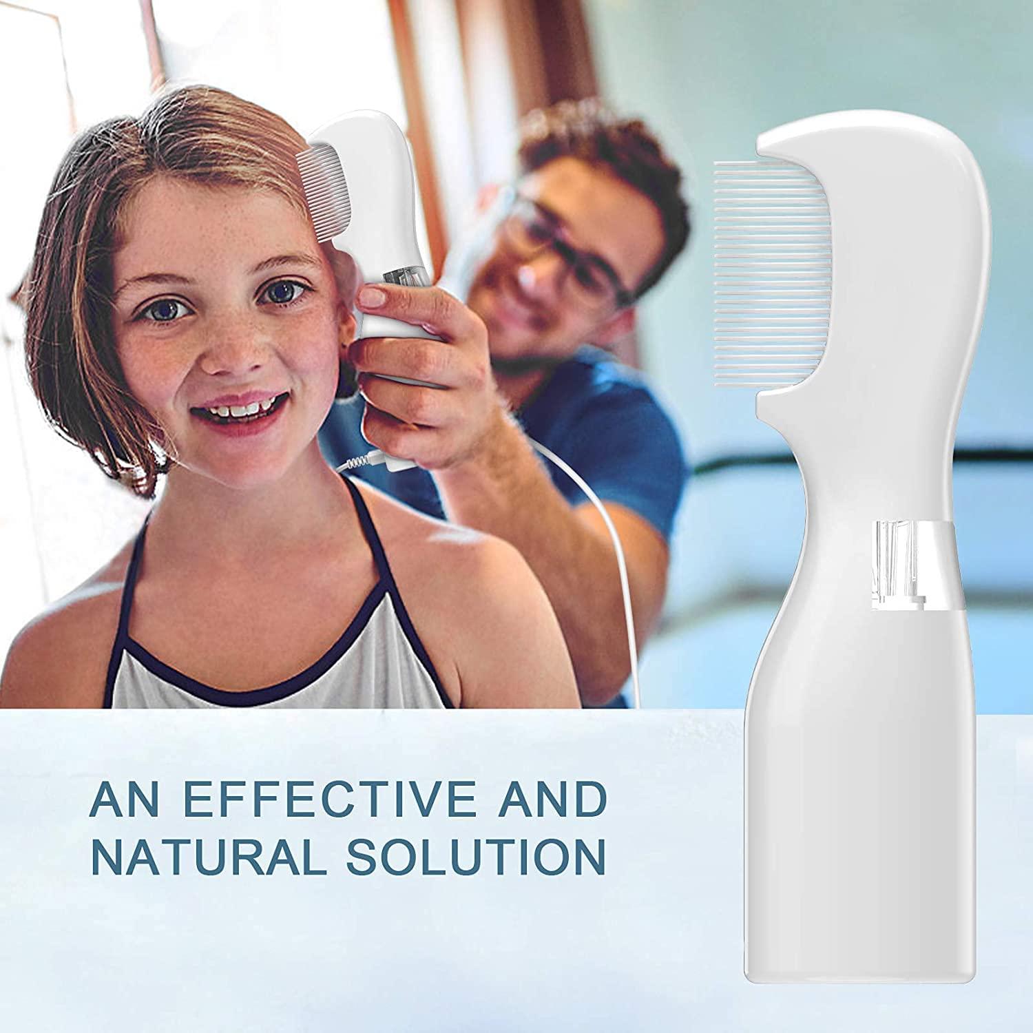 New Electric Head Lice Comb, OCONN Chemical Free Head Lice Remover