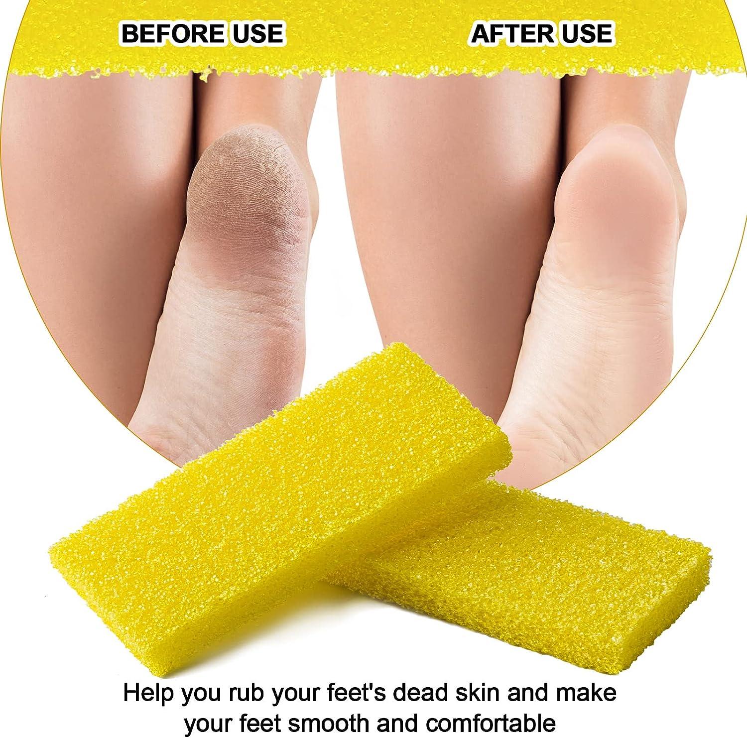  Disposable Foot Scrubber Sponge Pads Pedicure
