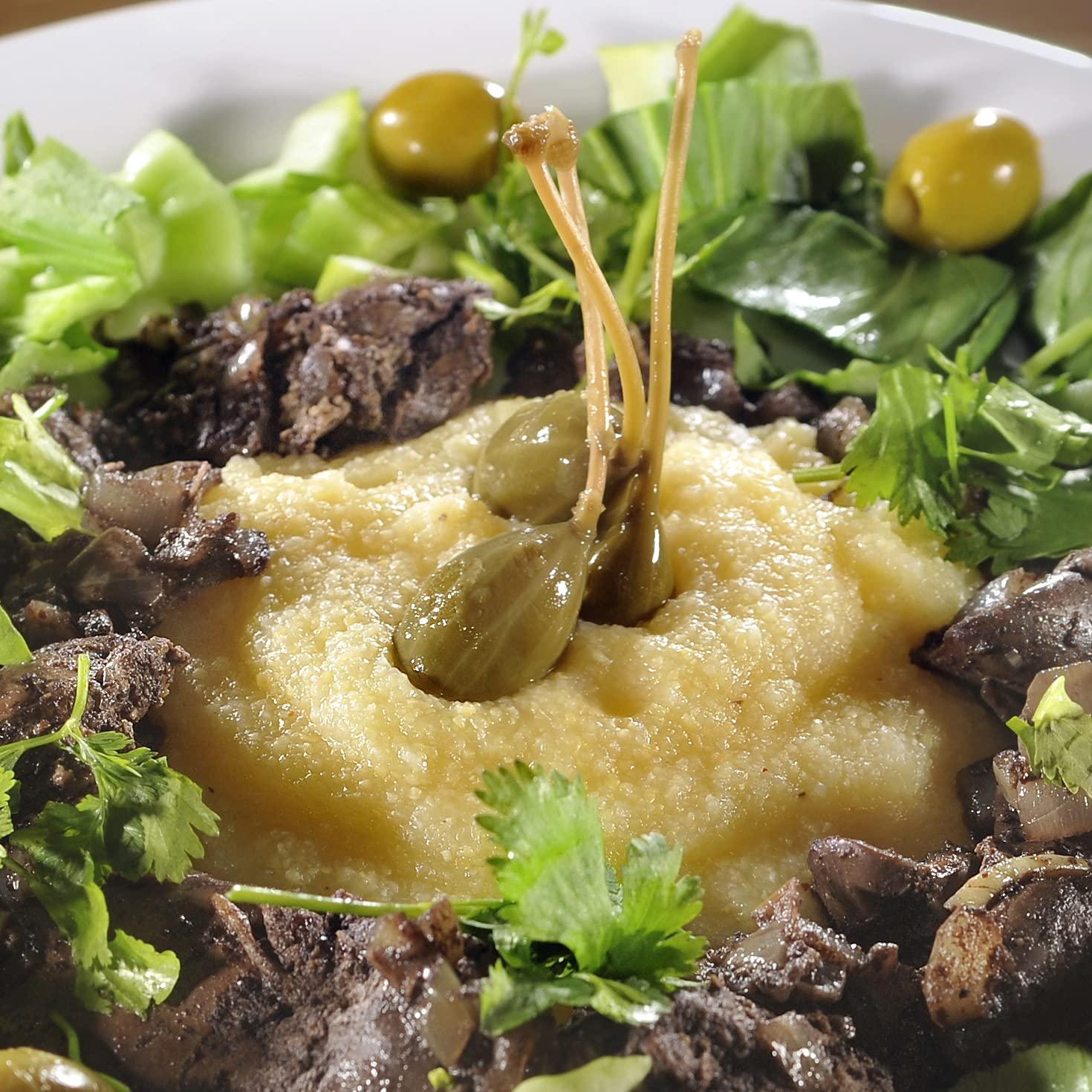 Sanniti Spanish Caperberries (Caper Berries) in Vinegar and Salt Brine