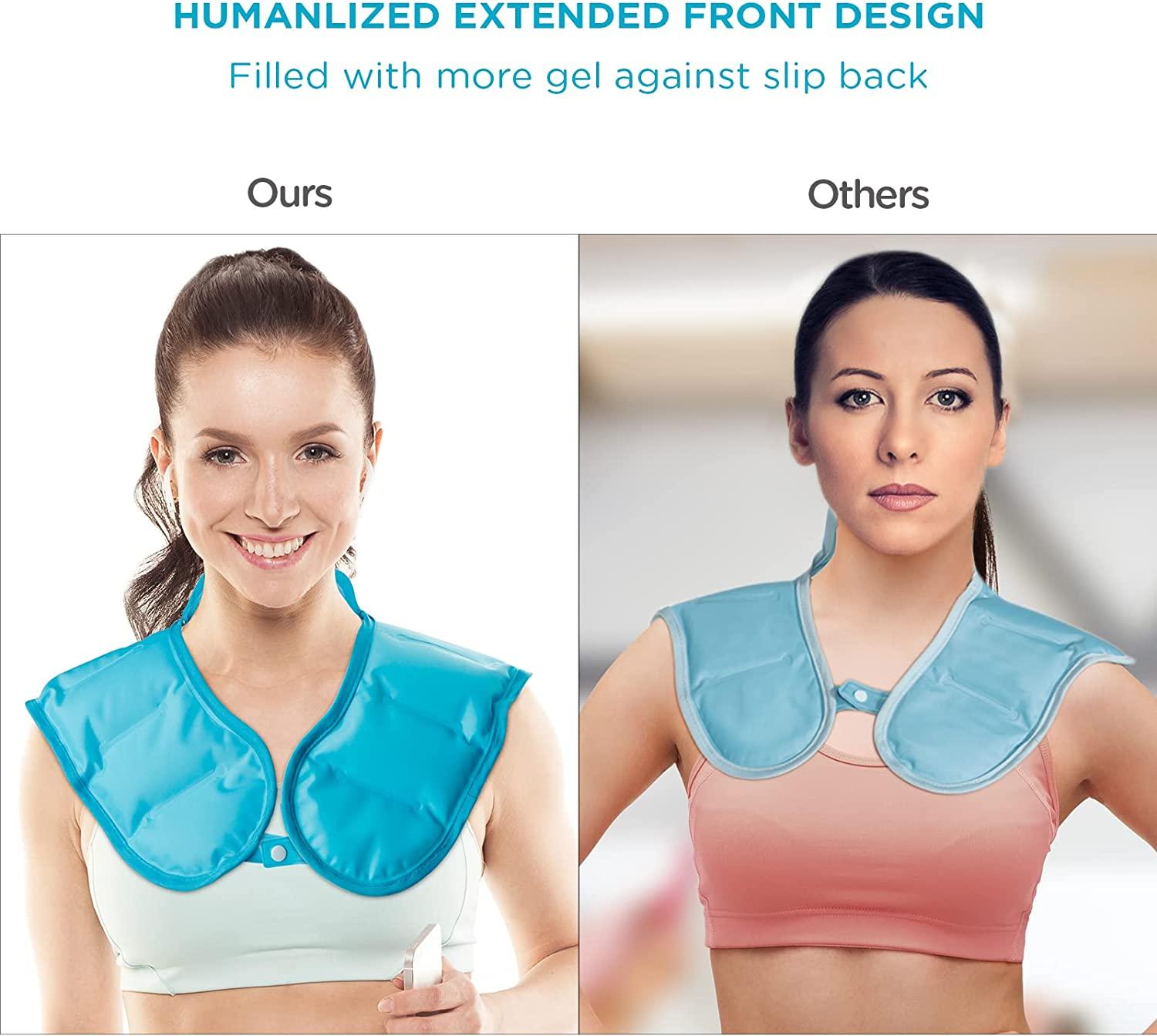 Comfytemp Large Reusable Gel Ice Pack for Neck and Shoulders Cold