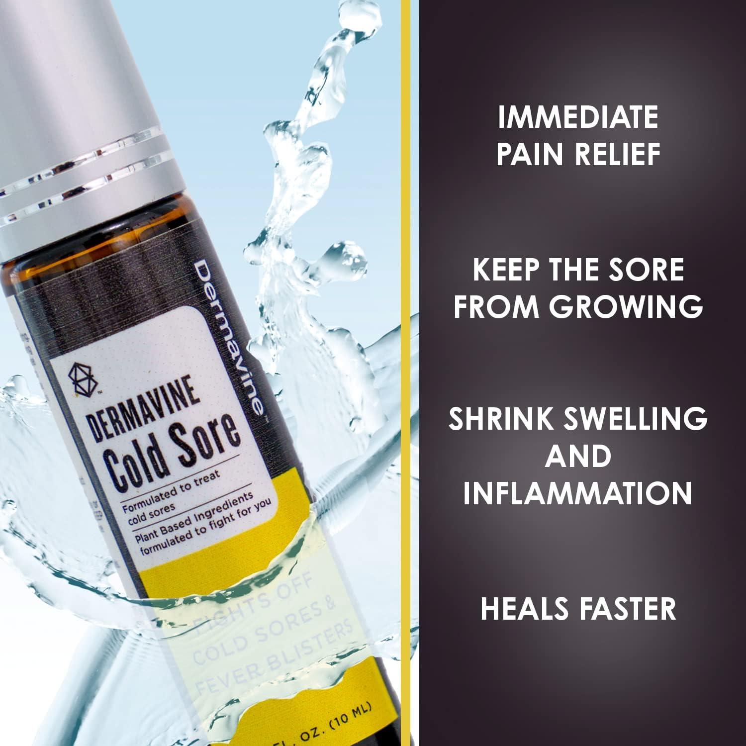 Cold Sore Treatment for Lips | Plant-Based Fever Blister Relief |  Travel-Size Roll-On Applicator | 0.34 Fl Oz | Buy Now with Express  International Delivery | GoSupps.com