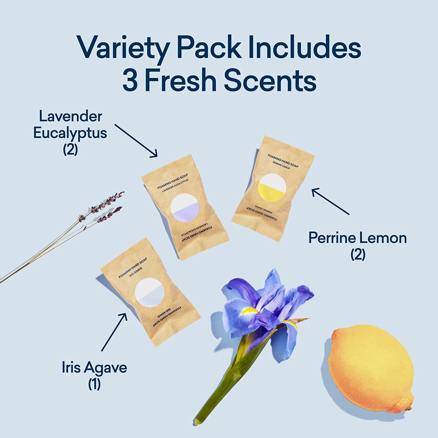 BLUELAND Foaming Hand Soap Tablet Refills 5 Pack EcoFriendly