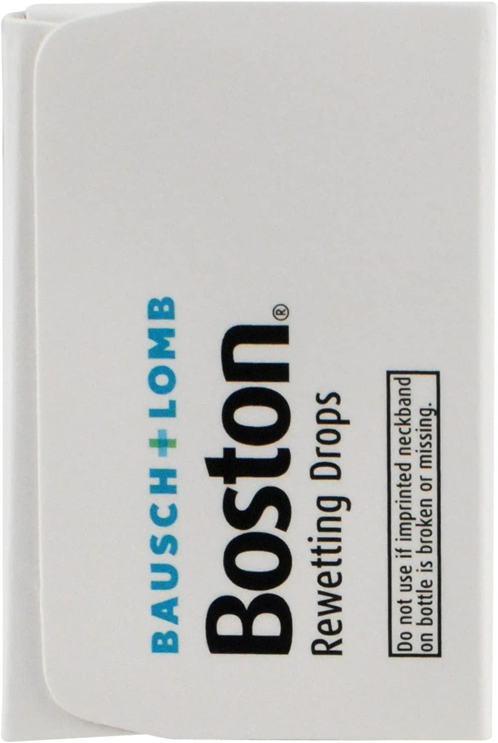 Bausch+Lomb Rewetting Drops for RGP Contact Lenses 1/3Oz Bottles (Pack