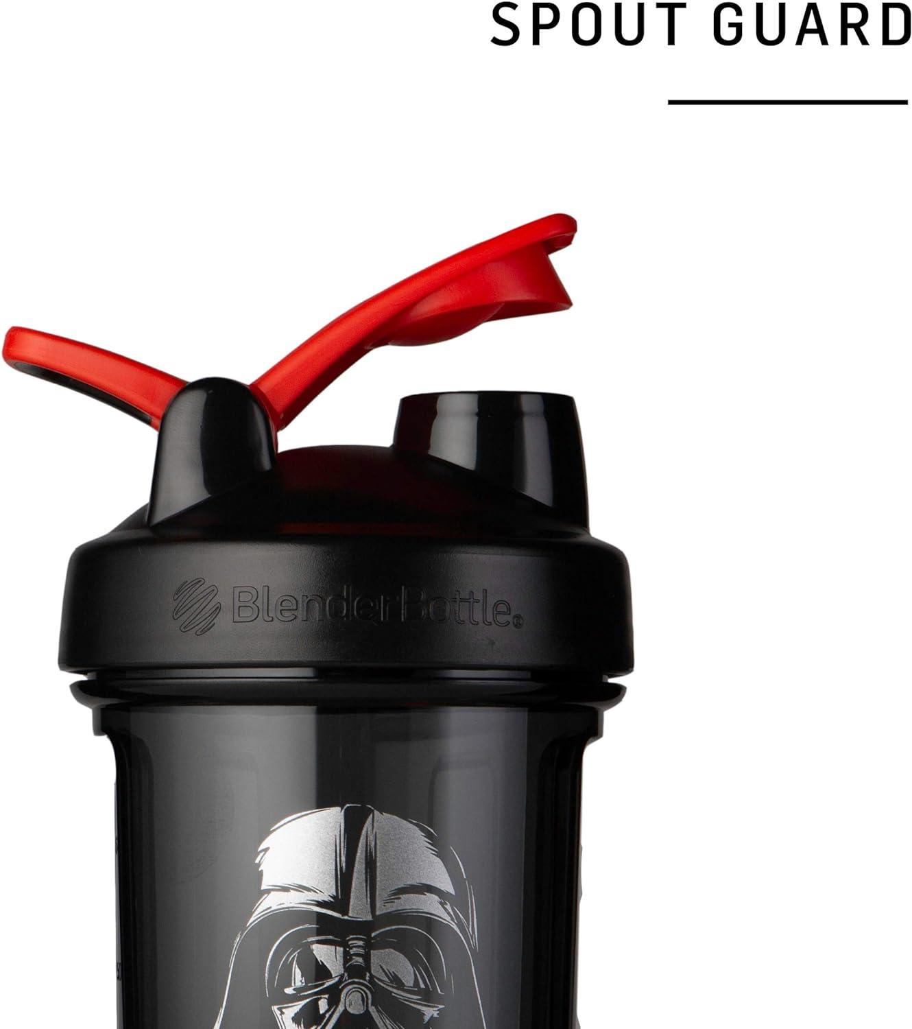BlenderBottle Classic 28 oz Black Shaker Cup with Wide Mouth and Flip-Top  Lid