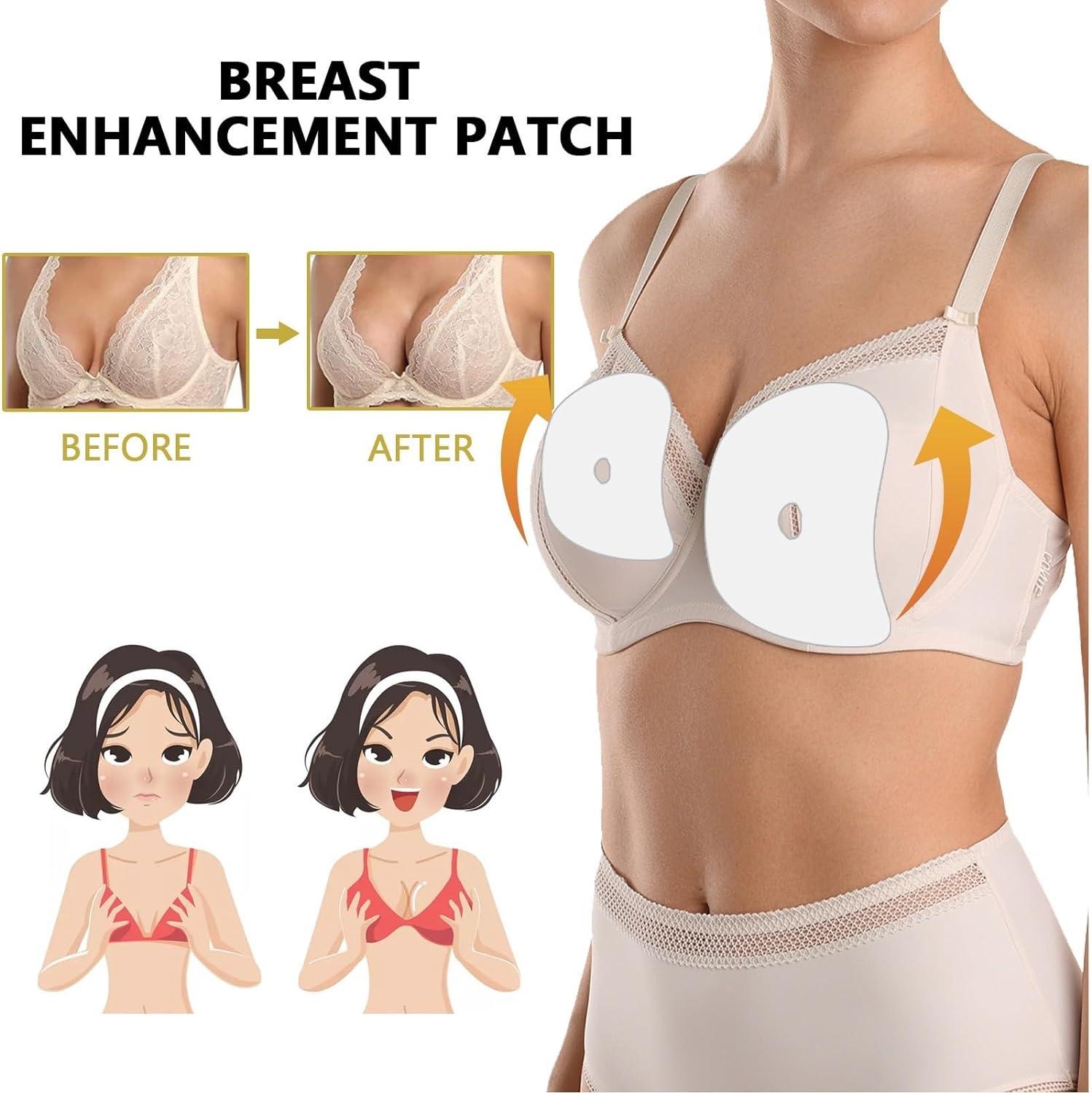 NELLN Breast Enhancement Patch 2023 New Breast Enhancement Patch Breast  Enhancement Mask Ginger Bust Enhancement Patch (Color : 3box)