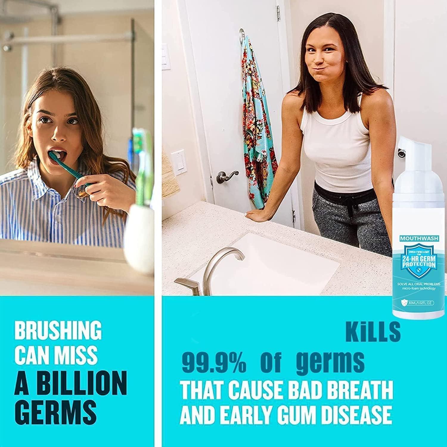 Toothpaste Foam Mouthwash to Remove Dental Calculus Oral Care to