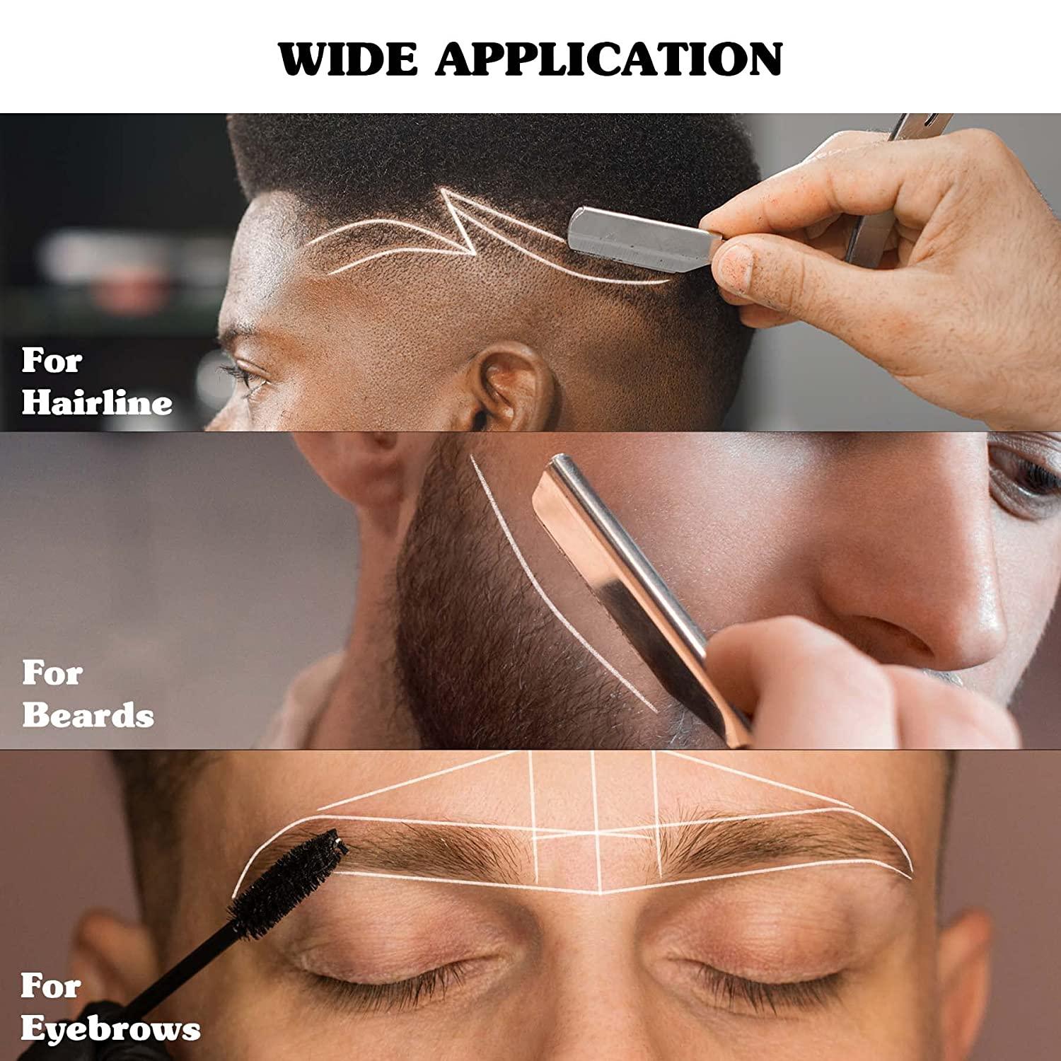 Barber Pencil Edge Hair Line Razor Trace Beard Shape with