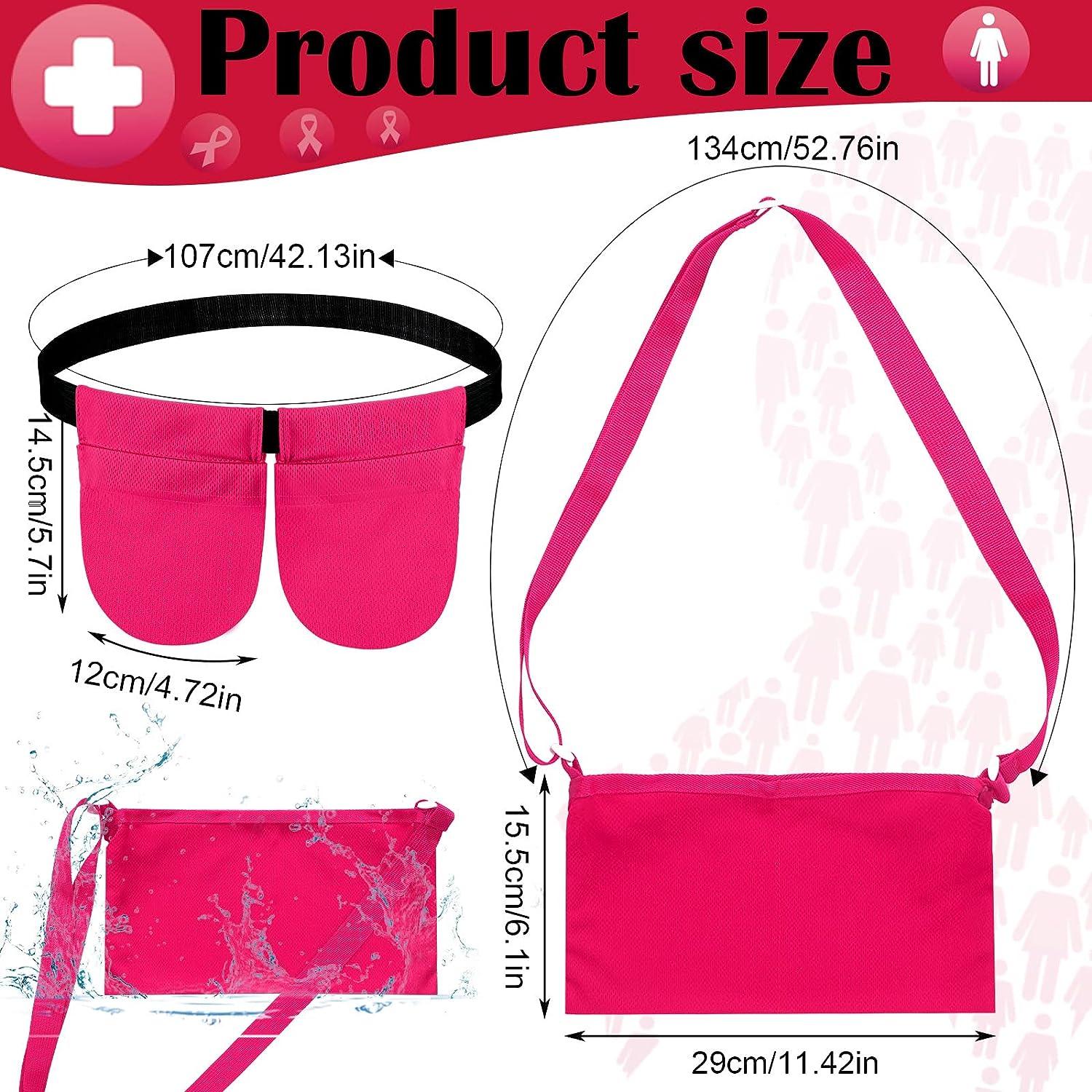 The Recovery Pouch: 4-Pocket Mastectomy Drain Holder – Stage