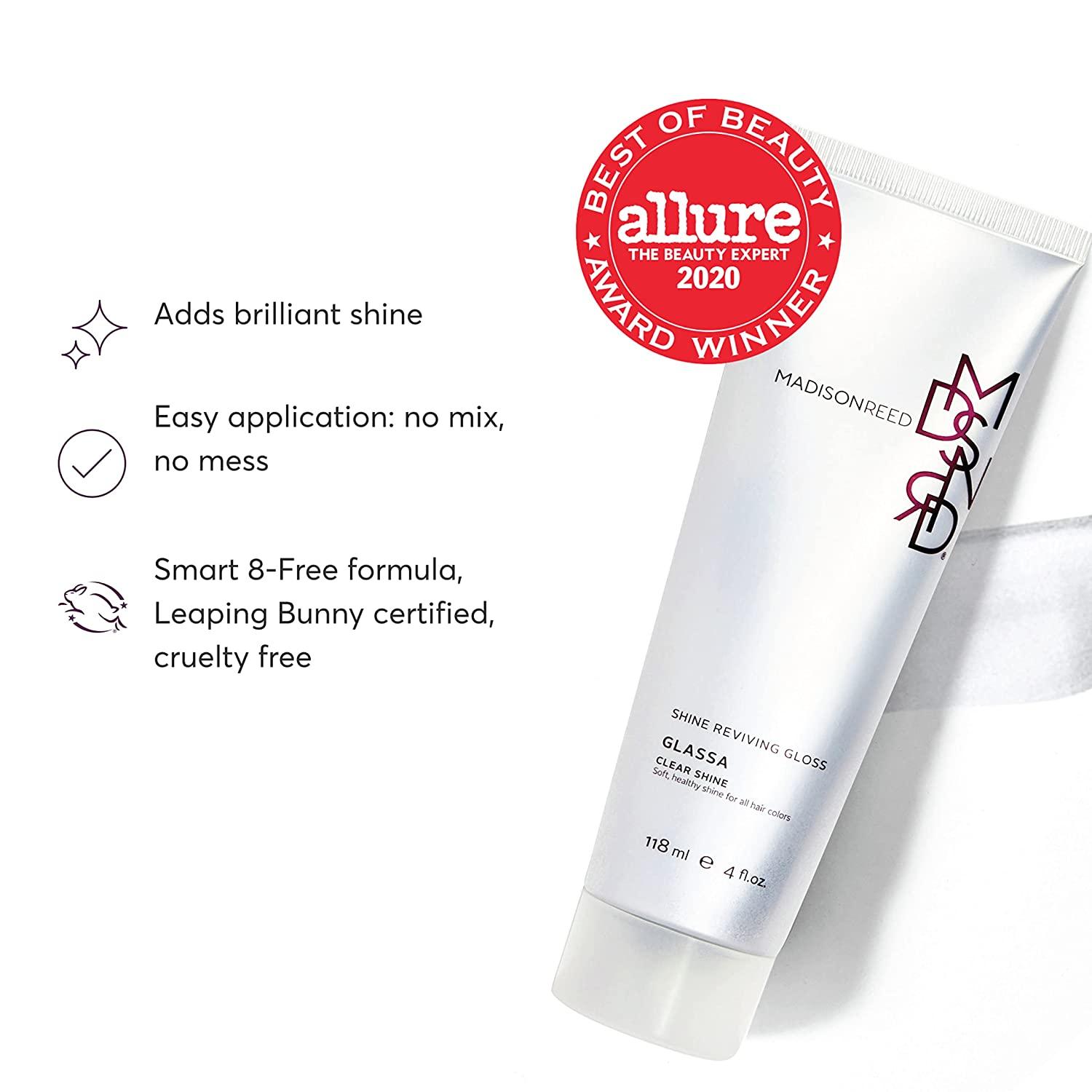 Madison Reed Color Reviving Gloss, Glassa, Clear Shine Hair Gloss Adds